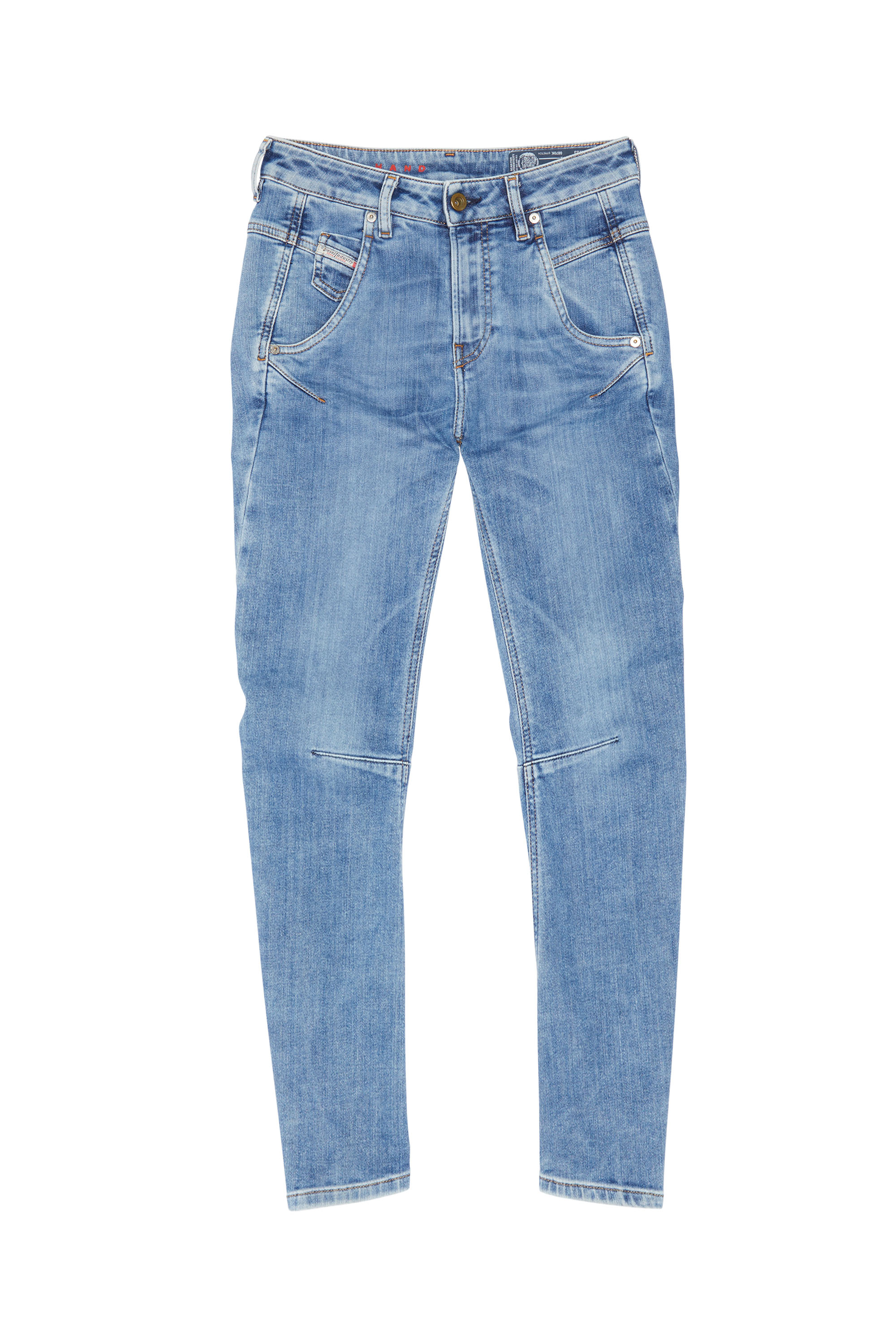 Diesel - FAYZA-T, Woman's Diesel Woman - Jeans Light blue in Light Blue - 1