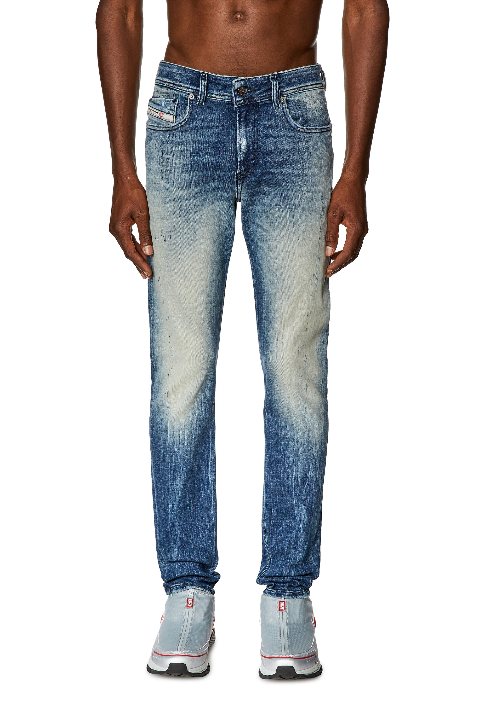 Diesel - Man's Skinny Jeans 1979 Sleenker 09G87, Dark Blue - 1
