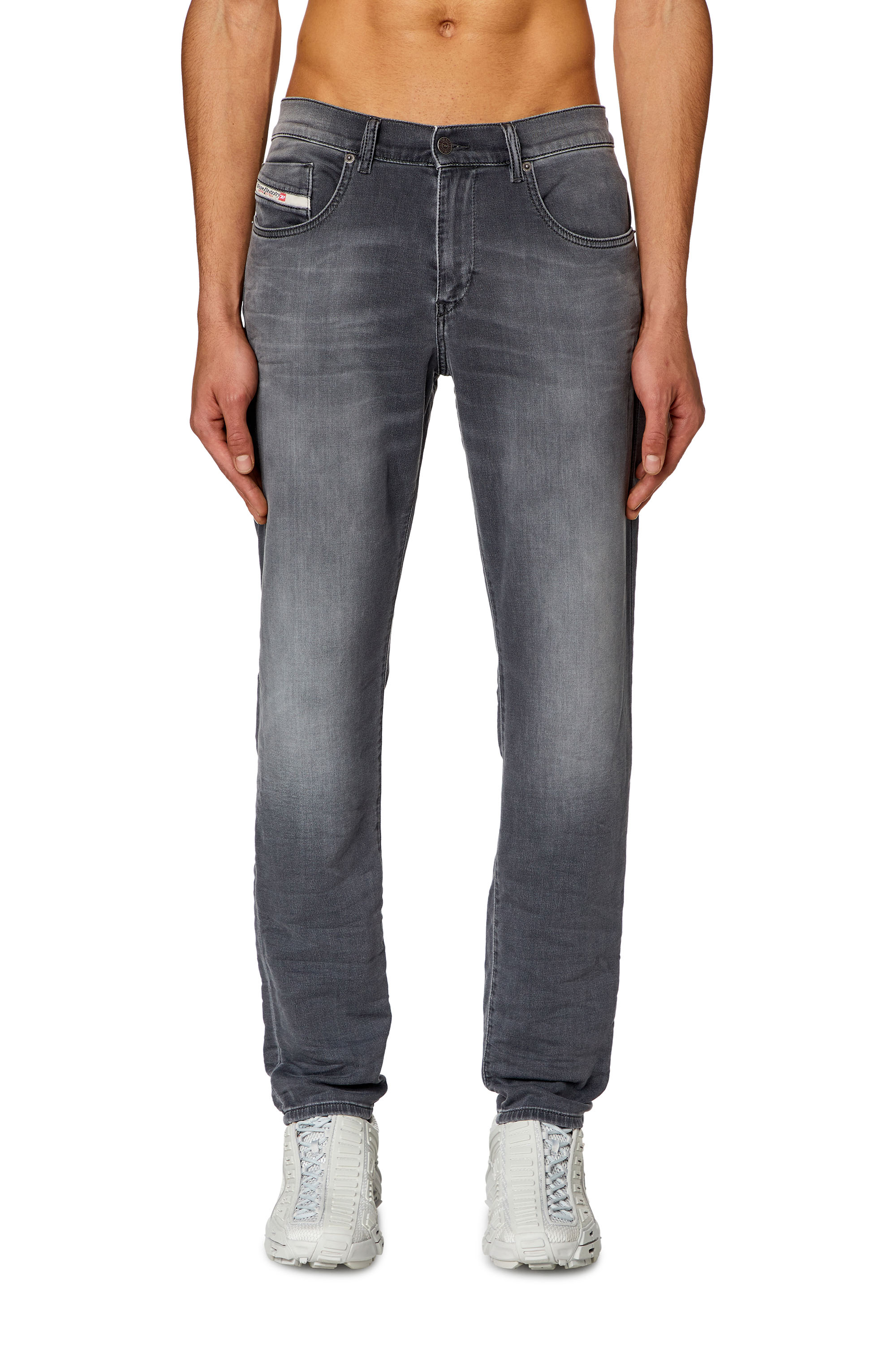 Diesel - Man's Slim 2060 D-Strukt Joggjeans® 068HS, Grey - 1