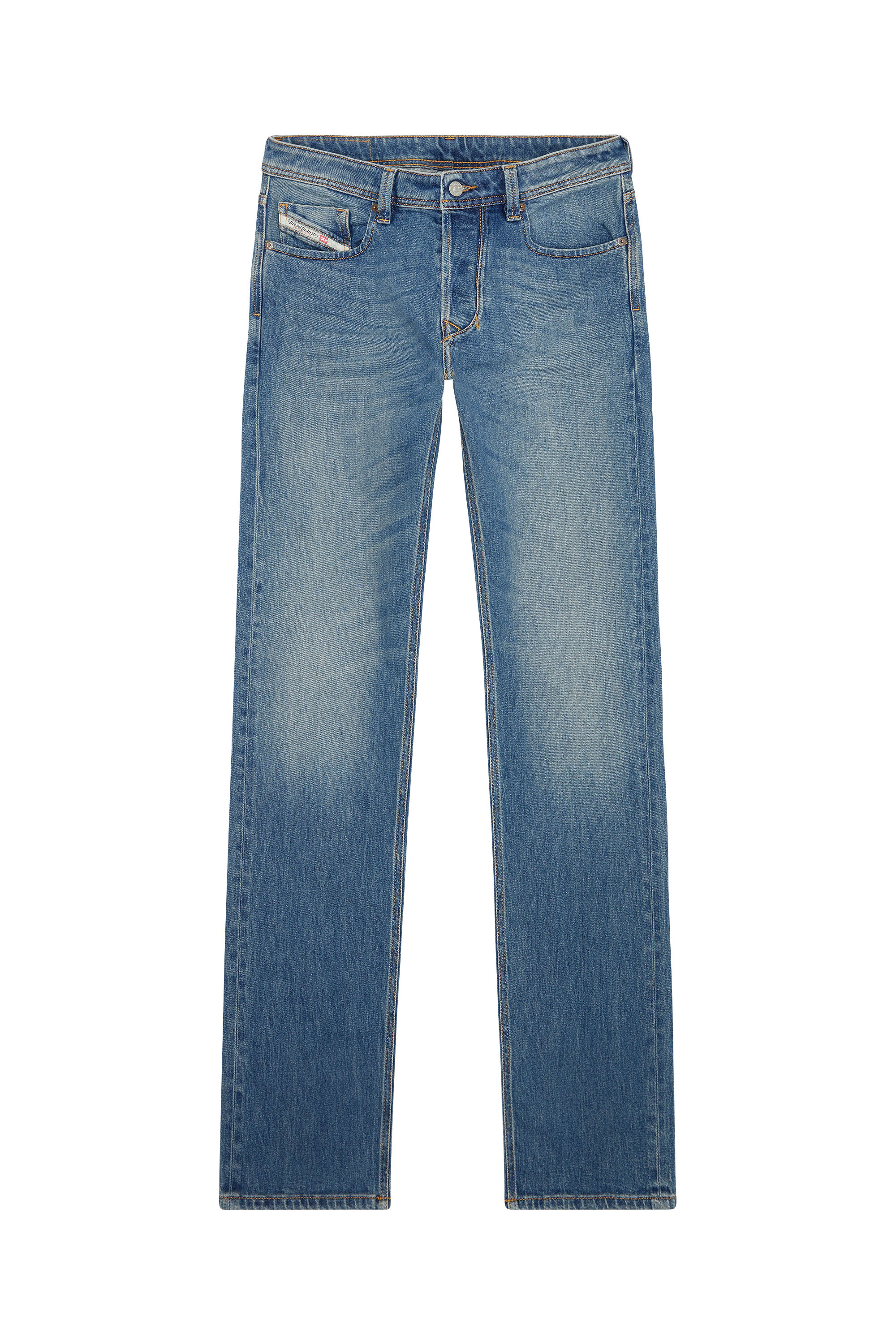 Diesel - Man's Straight Jeans 1985 Larkee 09F88, Medium blue - 3