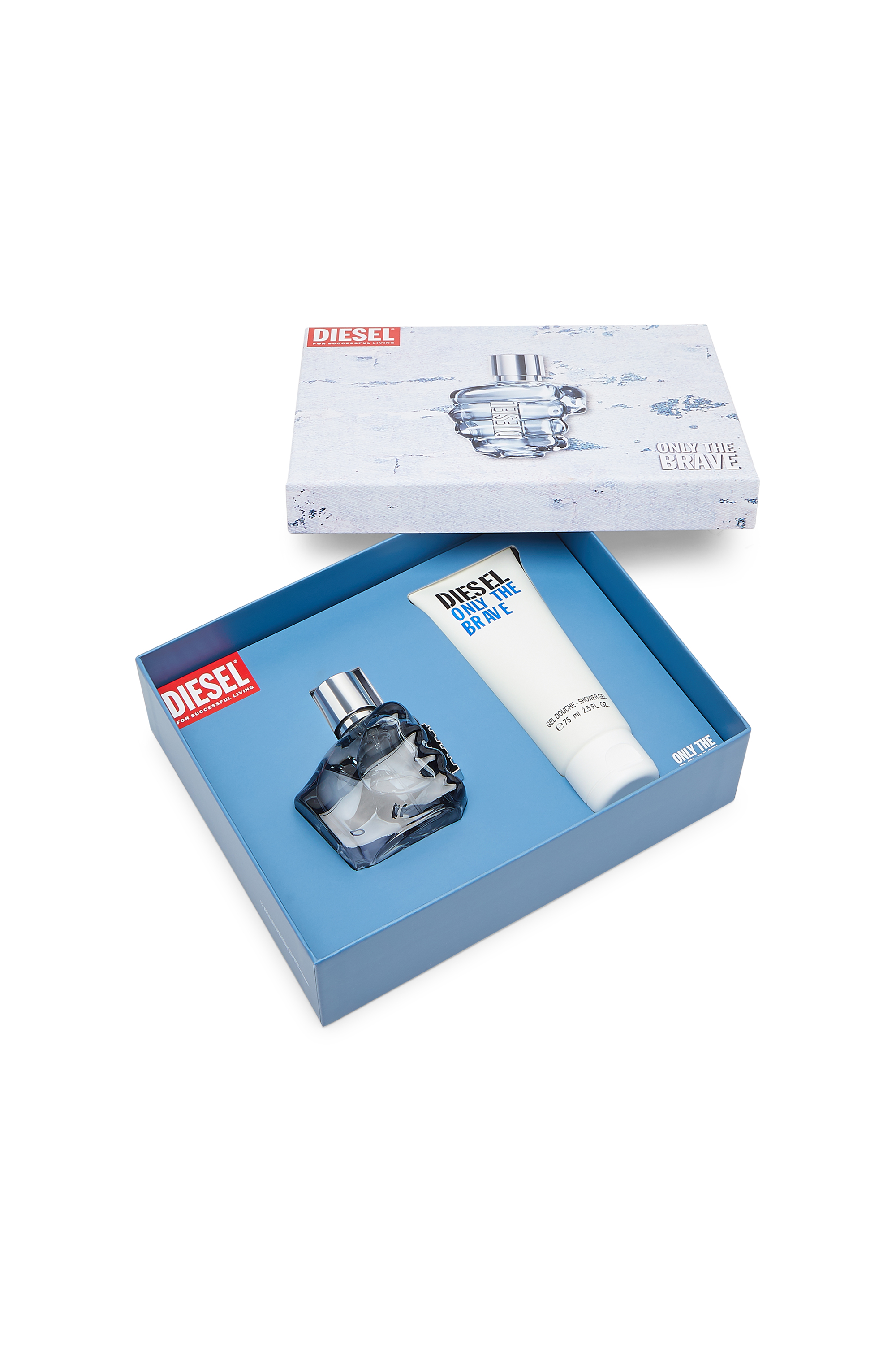 Diesel - ONLY THE BRAVE SPRING SET 25  LF608100, Unisex's Only The Brave gift set in Blue - 2