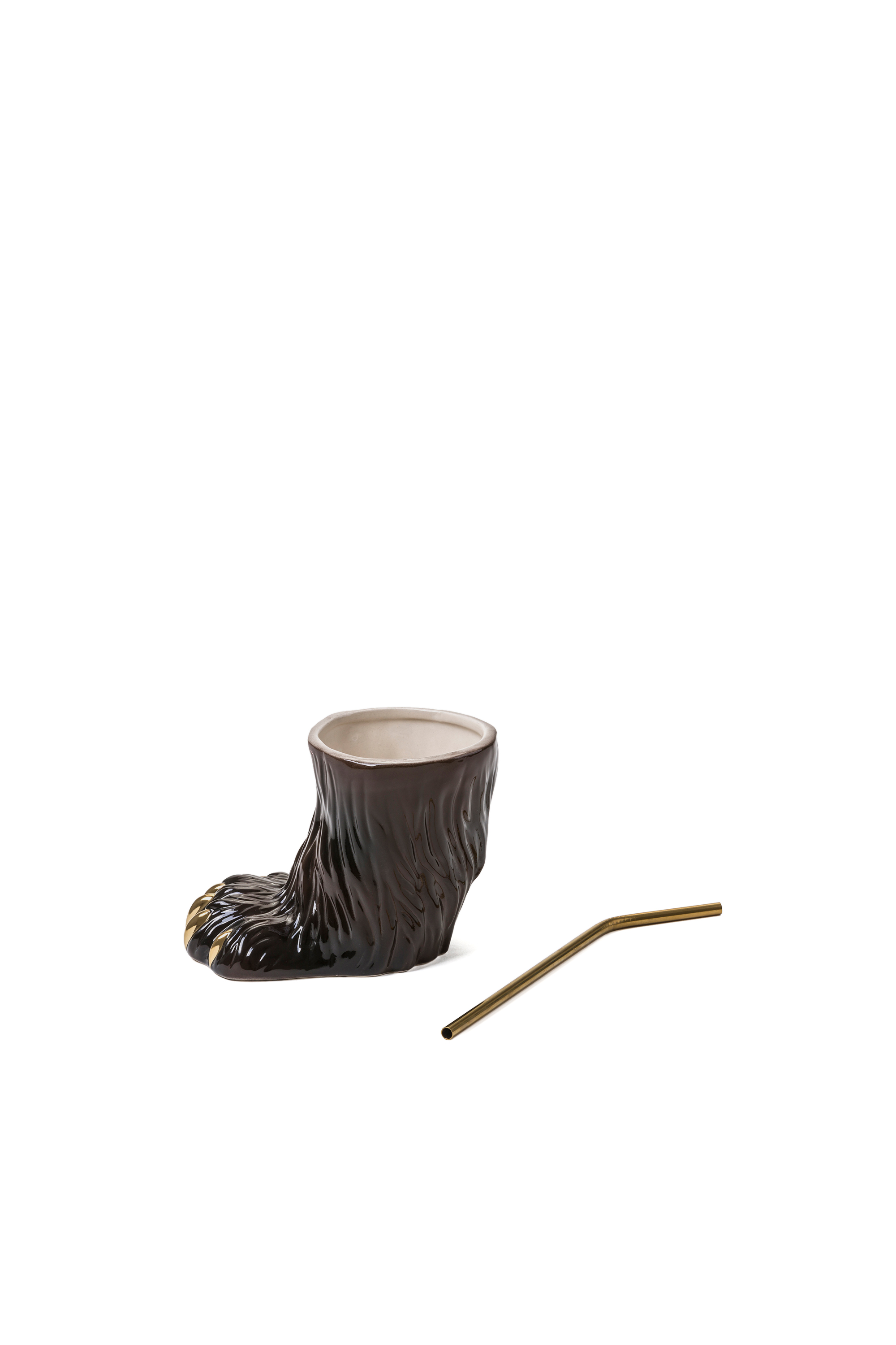 Diesel - 11083 Party Animal, Unisex's Bear Vase/Glass in Brown - 1