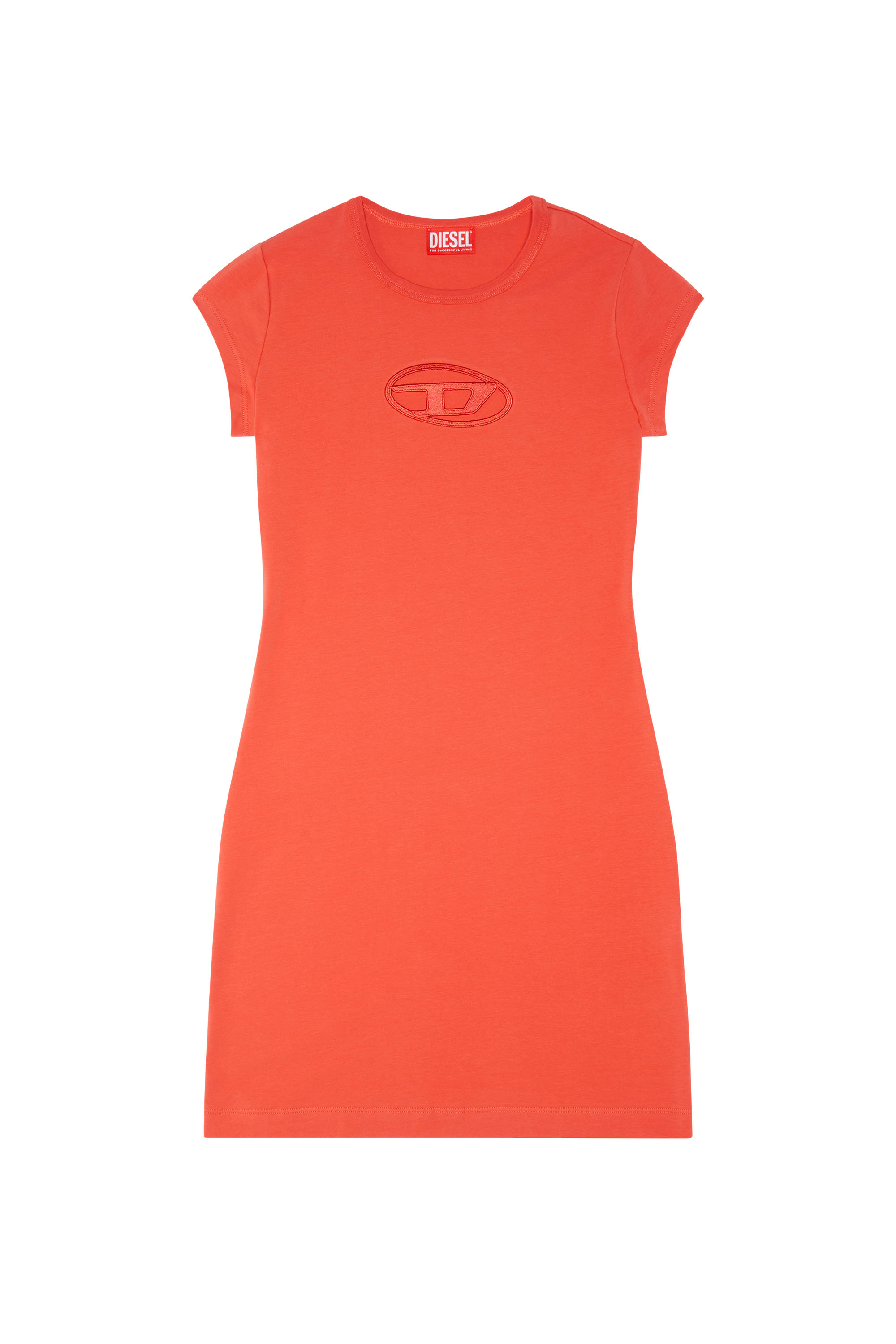 Diesel - D-ANGIEL, Woman's Short dress in Coral Rose - 2