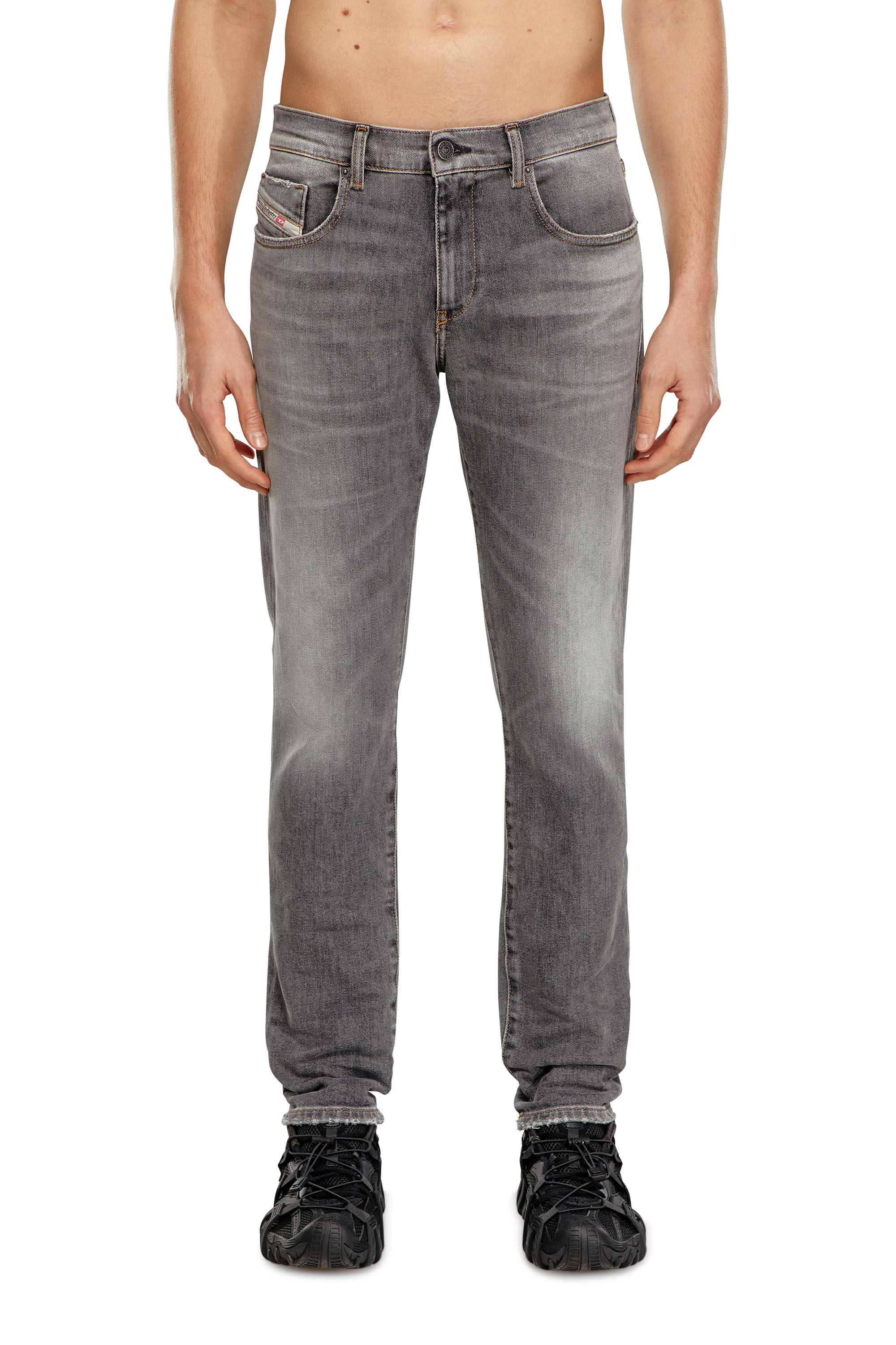 Diesel - Man's Slim Jeans 2019 D-Strukt 09H44, Grey - 1