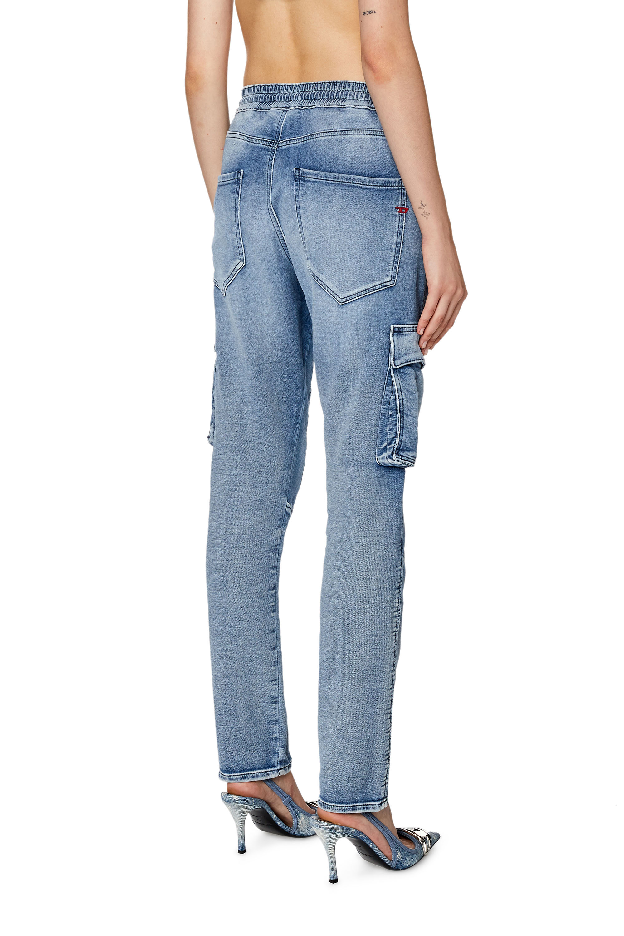Diesel - Woman's Slim 2051 D-Ursy Track Denim 068FL, Medium blue - 4