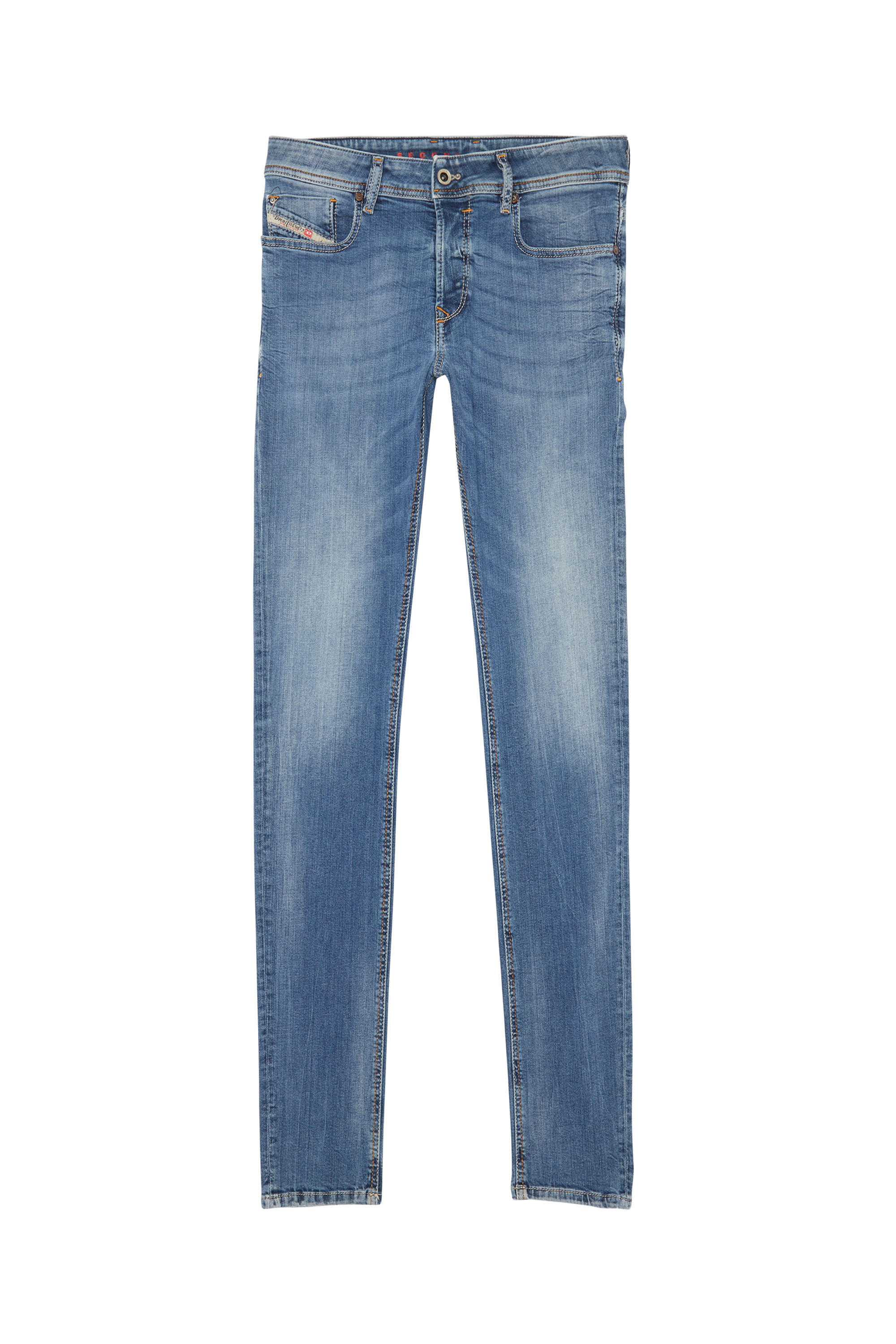 Diesel - SLEENKER, Man's Diesel Man - Jeans Medium blue in Medium blue - 1