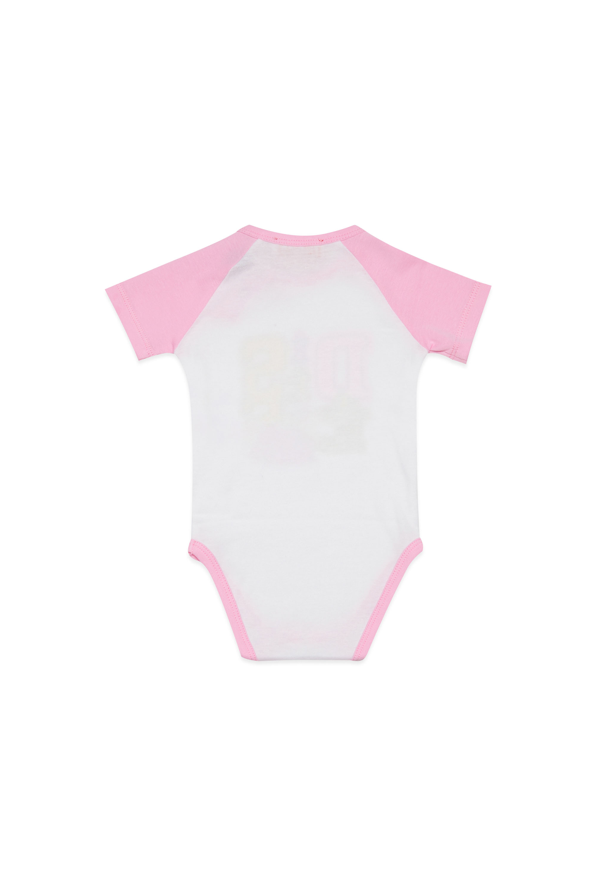 Diesel - UMPLA-NB, Unisex's Bodysuit with Diesel graphic in Pink - 2