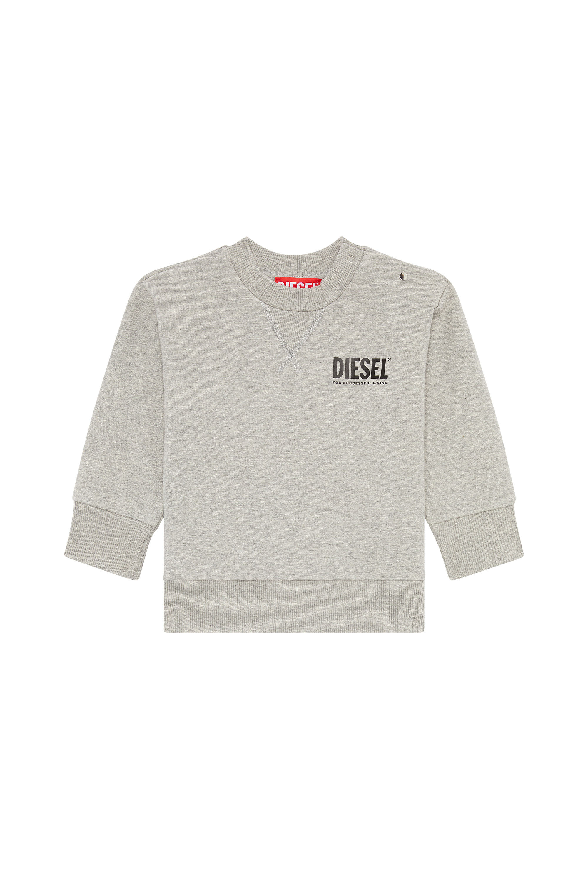 Diesel - SNARRIB-SET, Unisex's Tracksuit with logo prints in Grey - 1