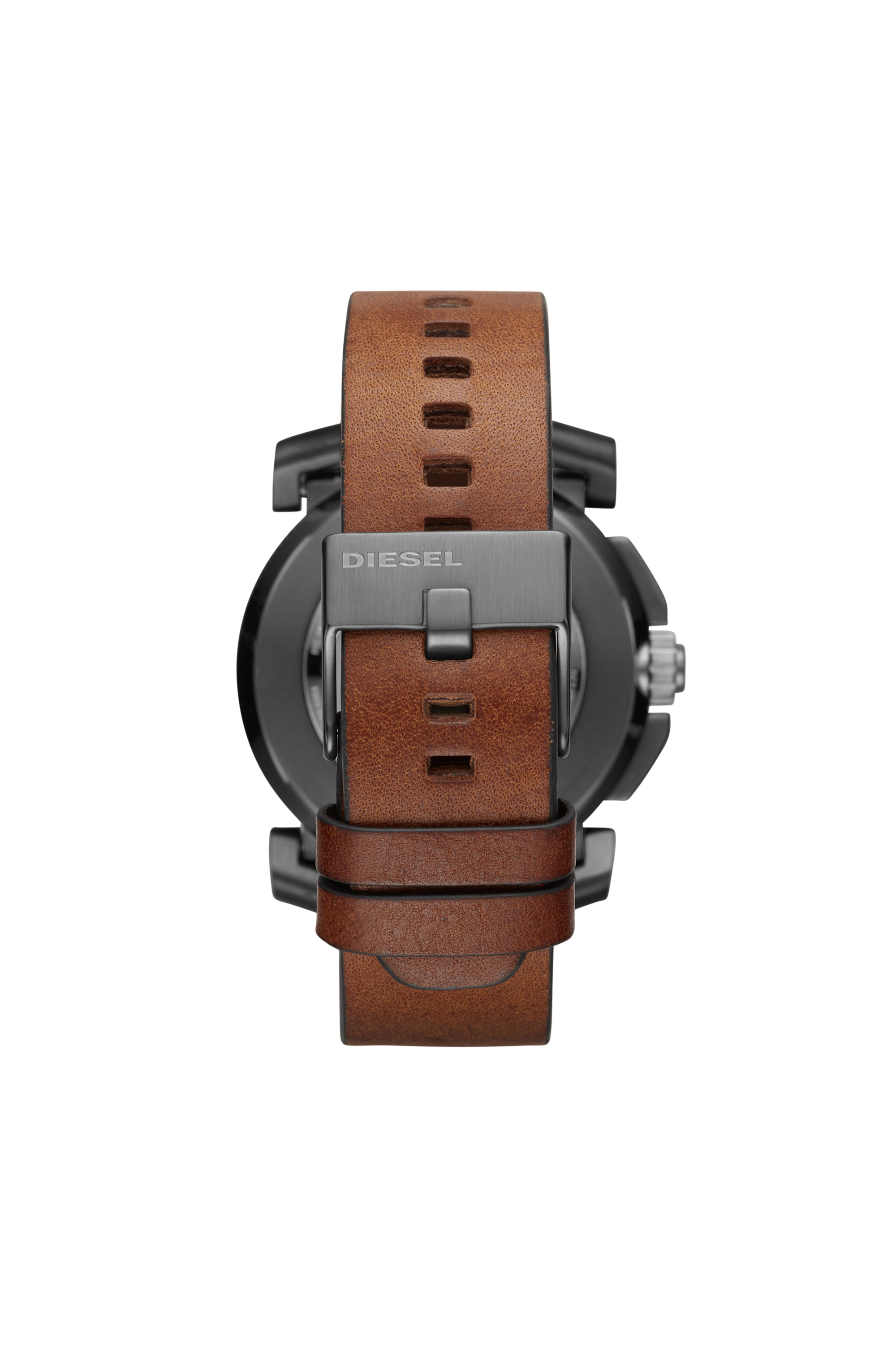 Diesel - DT1003, Unisex's Dark brown hybrid smartwatch, 47 mm in Brown - 3