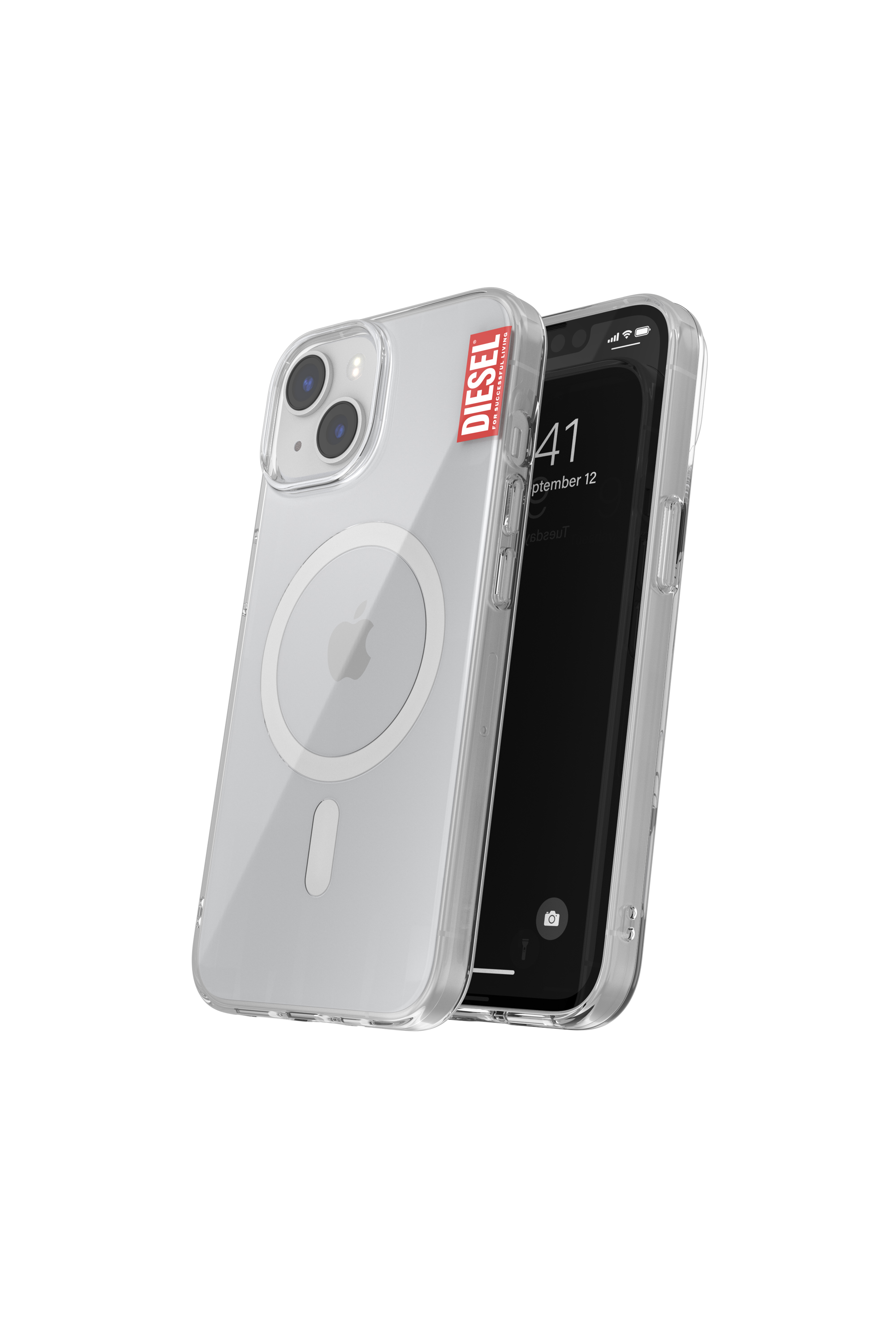 Diesel - 52940 MOULDED CASE, Unisex's Clear case for iPhone 14 in Generic - 3
