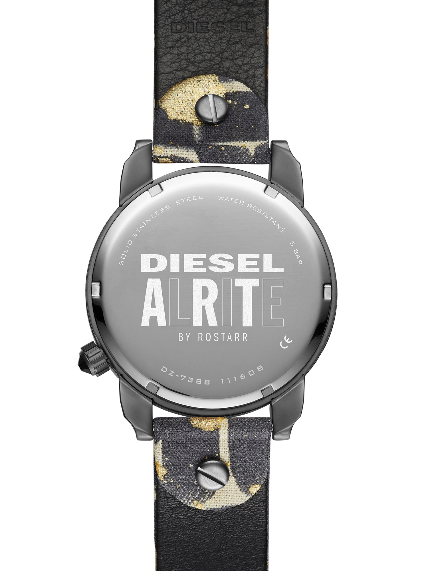 Diesel - DZ7388, Unisex's Limited edition watch with steel case in Black Jeans - 2