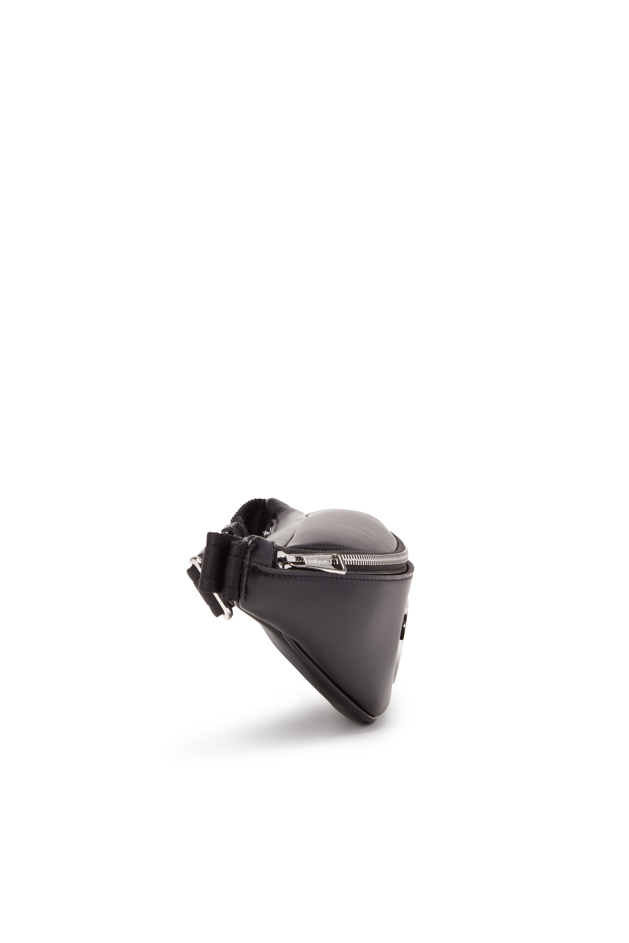 Diesel - HOLI-D BELT BAG X, Unisex's Holi-D Belt Bag X - Belt bag in bonded neoprene in Black - 3