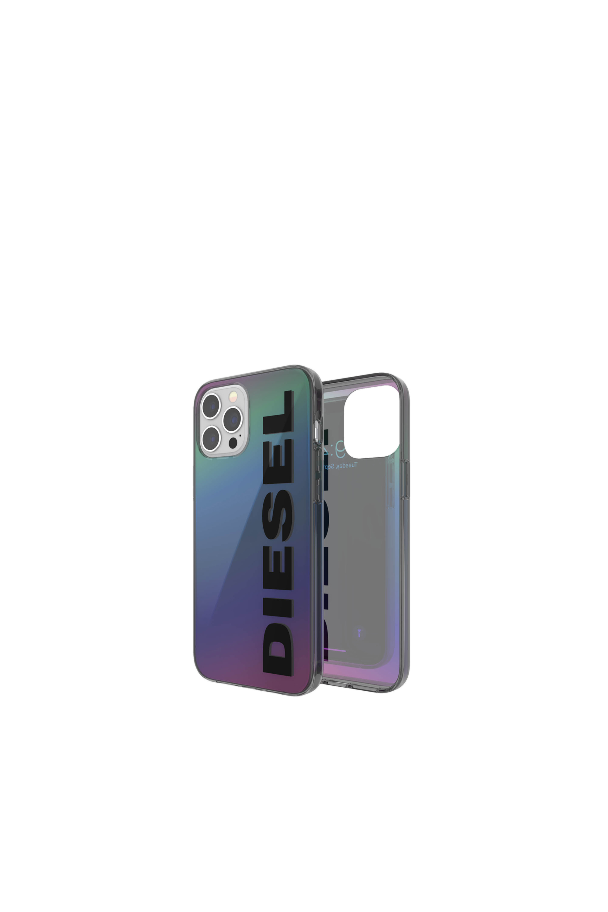 Diesel - 42574 STANDARD CASE, Unisex's Holographic TPU case for iPhone 12 Pro Max in Multicolor - 1