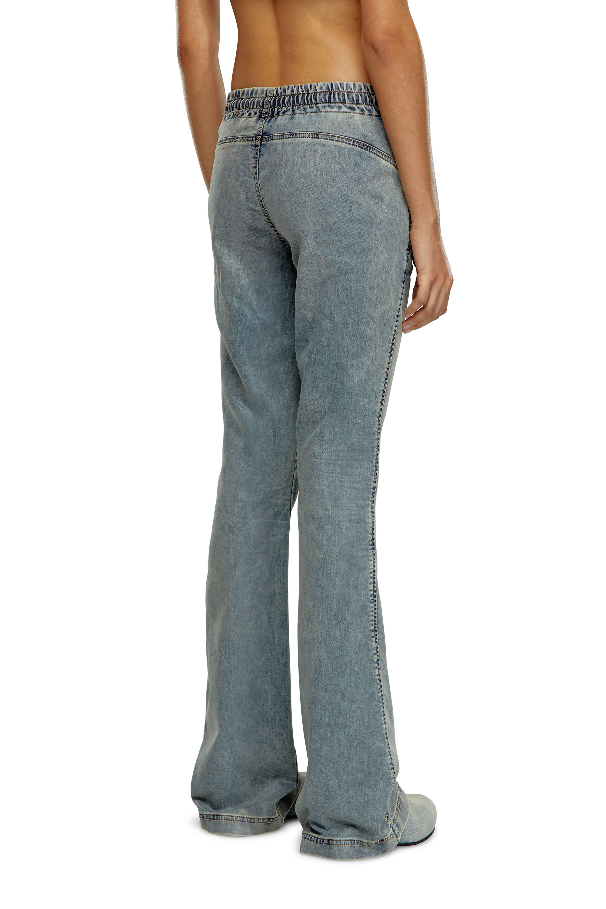 Diesel - Woman's Bootcut 2069 D-Ebbey Joggjeans® 068JW, Medium blue - 4