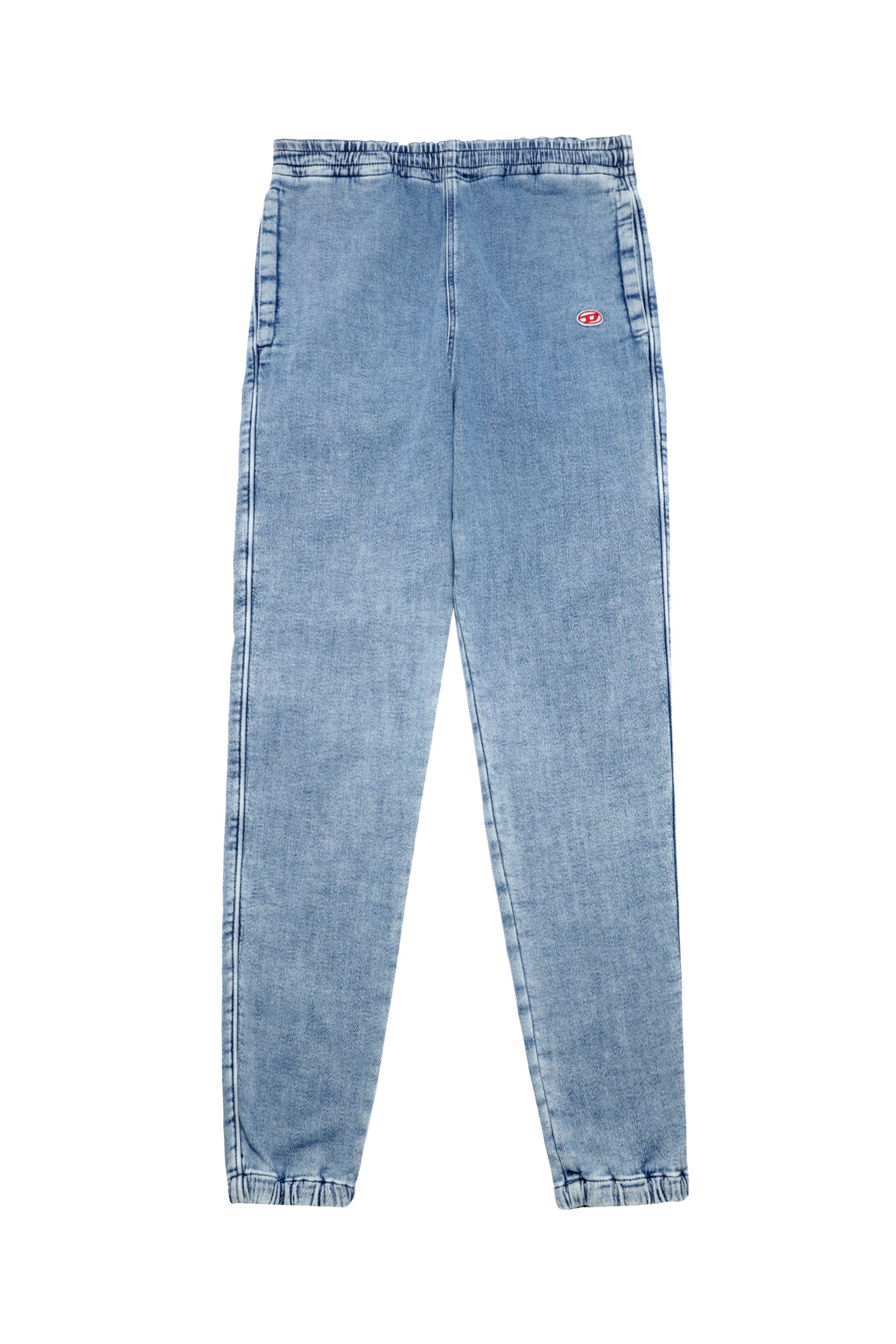 Diesel - Woman's Tapered D-Lab Track Denim 09D01, Light Blue - 3