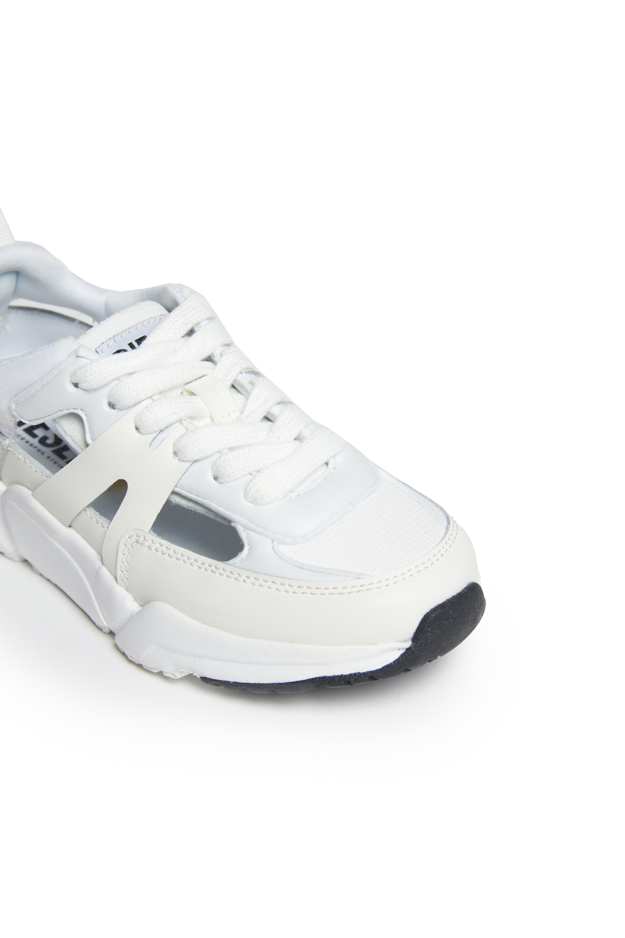 Diesel - S-MILLENIUM LCS PRO, Unisex's Sandal sneaker in ripstop and leather in White - 4