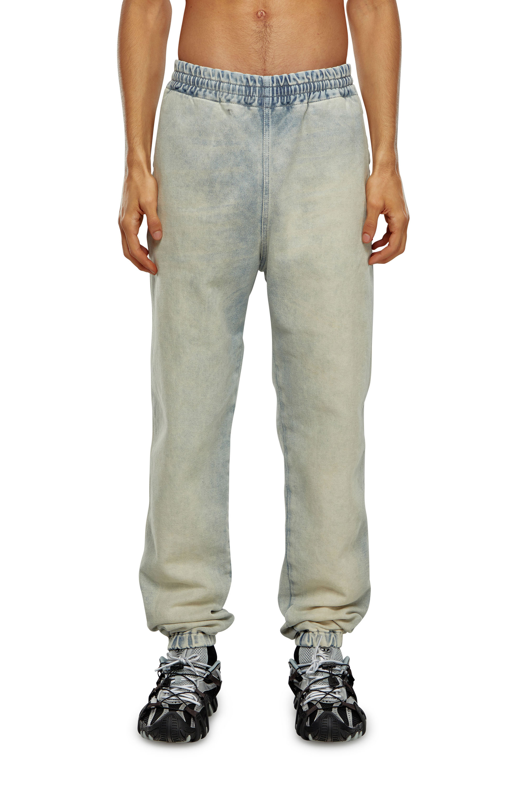 Diesel - Unisex's Slim D-Labb Track denim 068JX, Light Blue - 1
