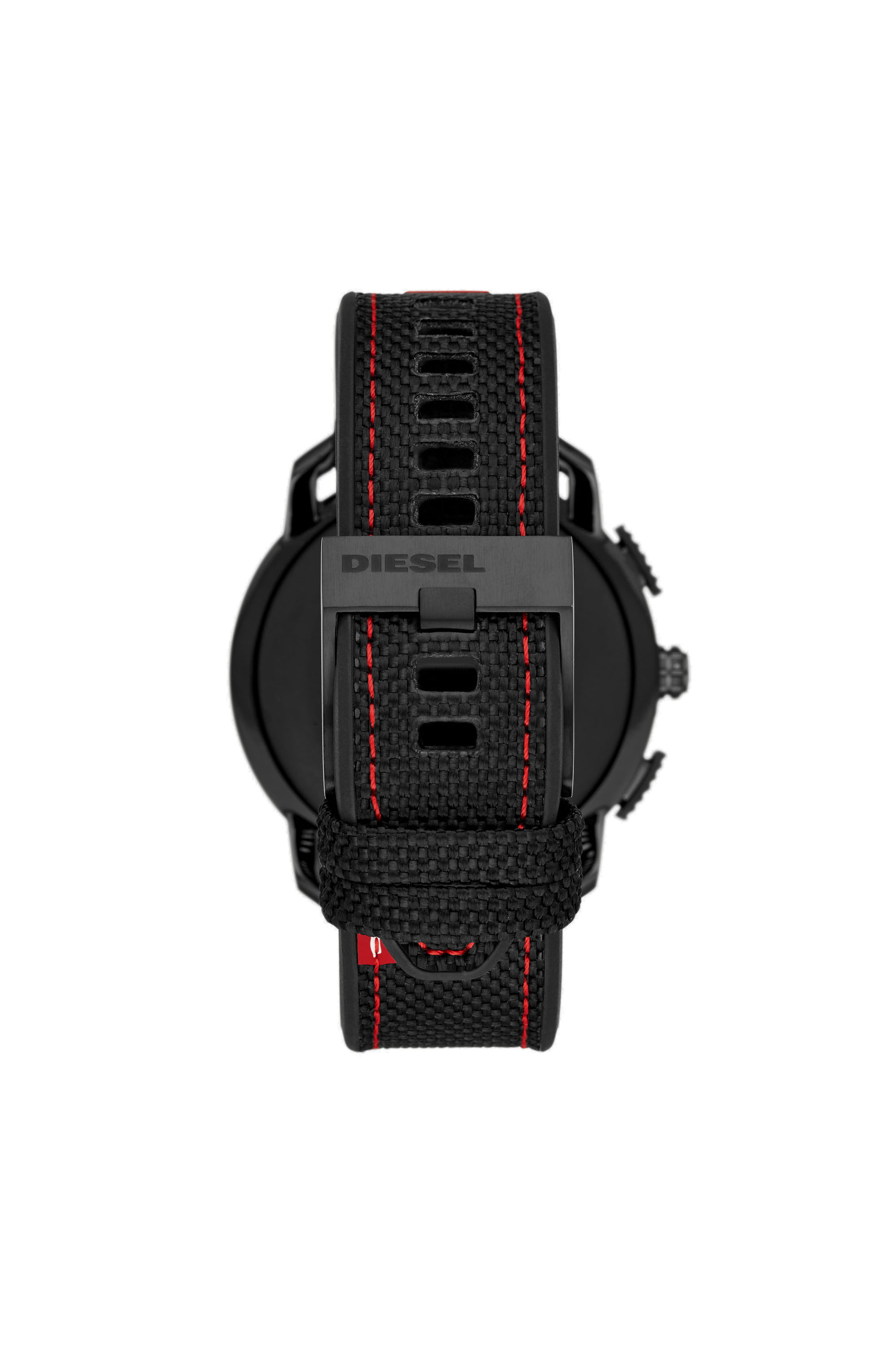 Diesel - DT2022, Man's Diesel On Axial Smartwatch - Black Nylon in Black - 2