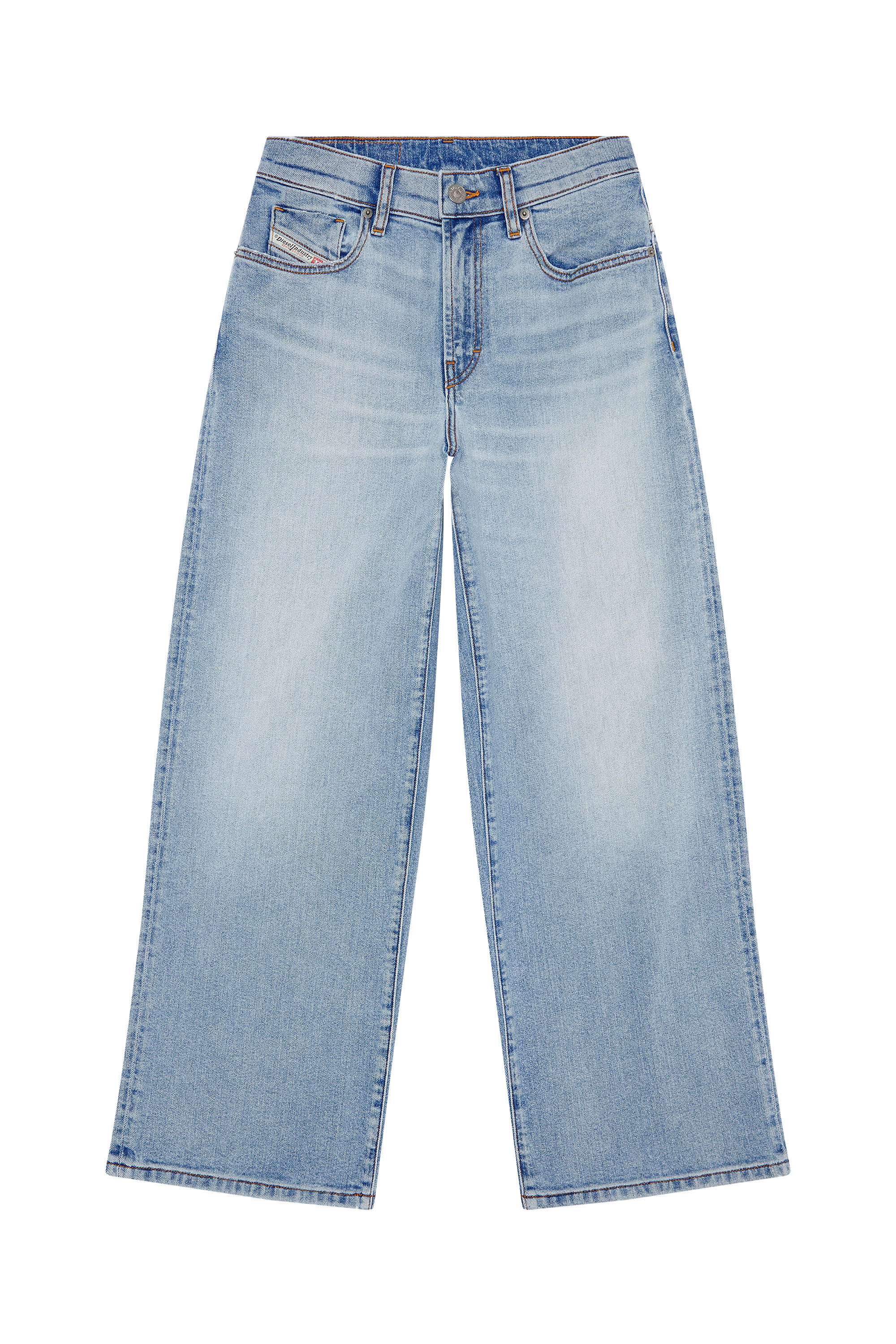 Diesel - Woman's Bootcut and Flare Jeans 2000 Widee 0AJAT, Light Blue - 3