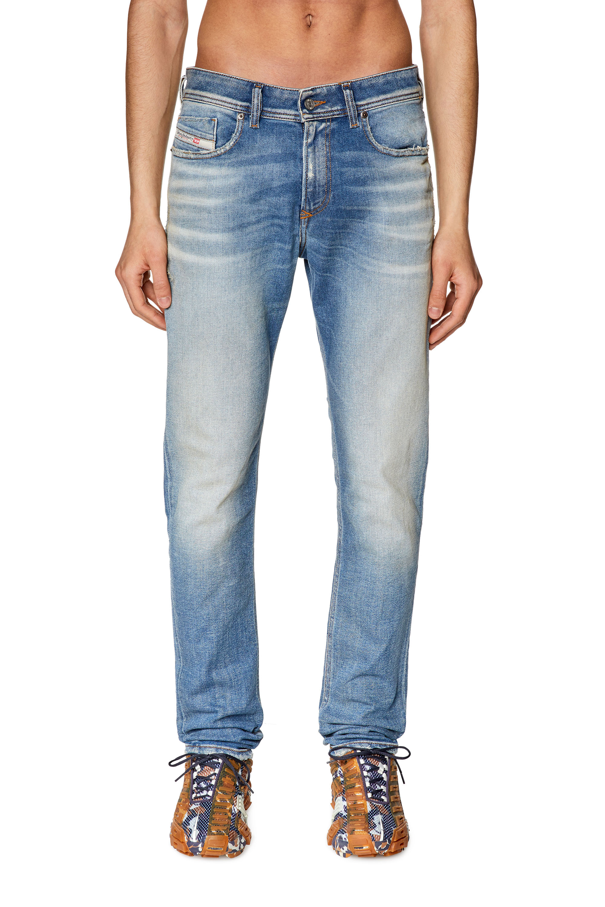 Diesel - Man's Skinny Jeans 1979 Sleenker 09G26, Light Blue - 1