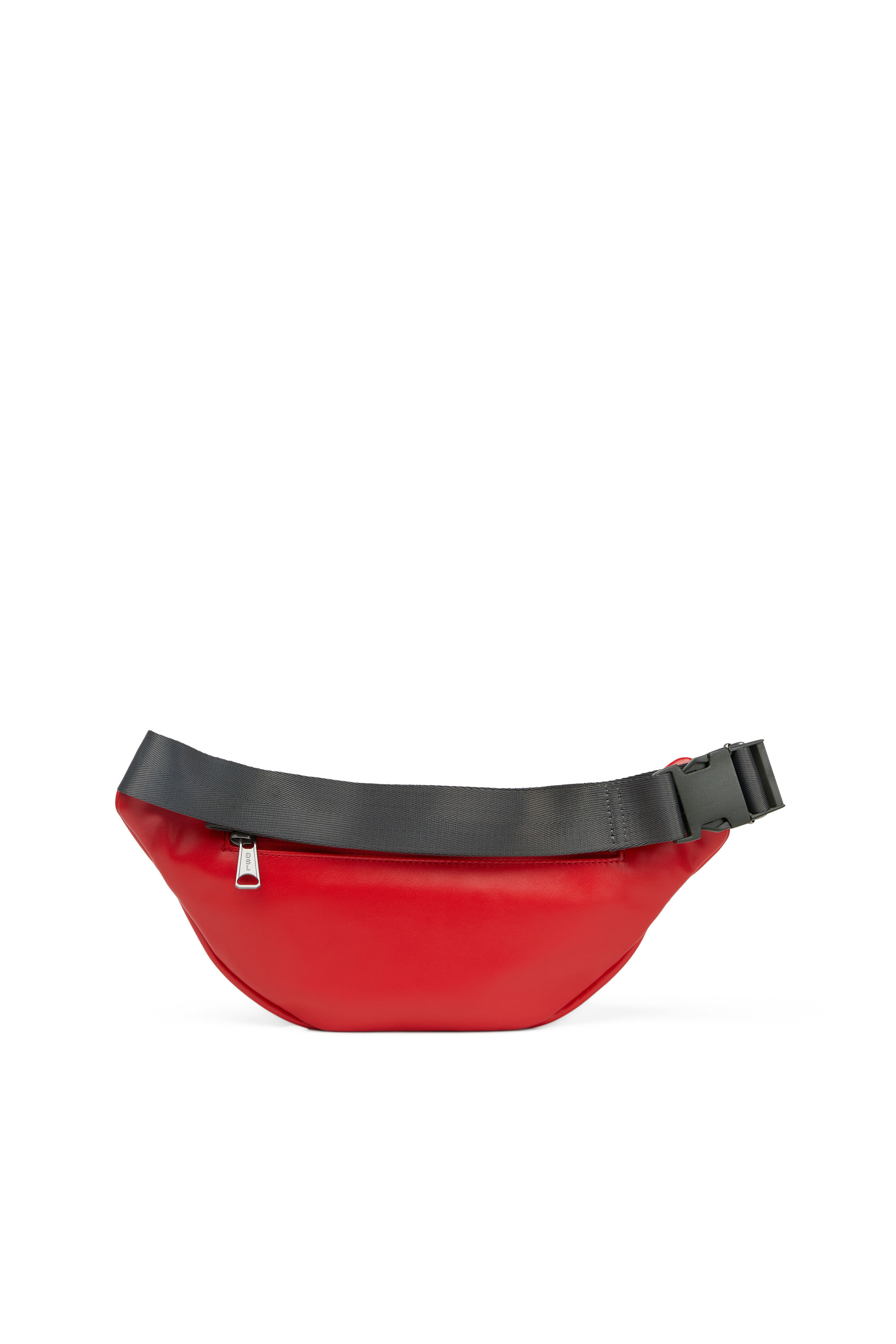 Diesel - RAVE BELTBAG, Man's Rave Beltbag - Belt bag in recycled materials in Red - 2