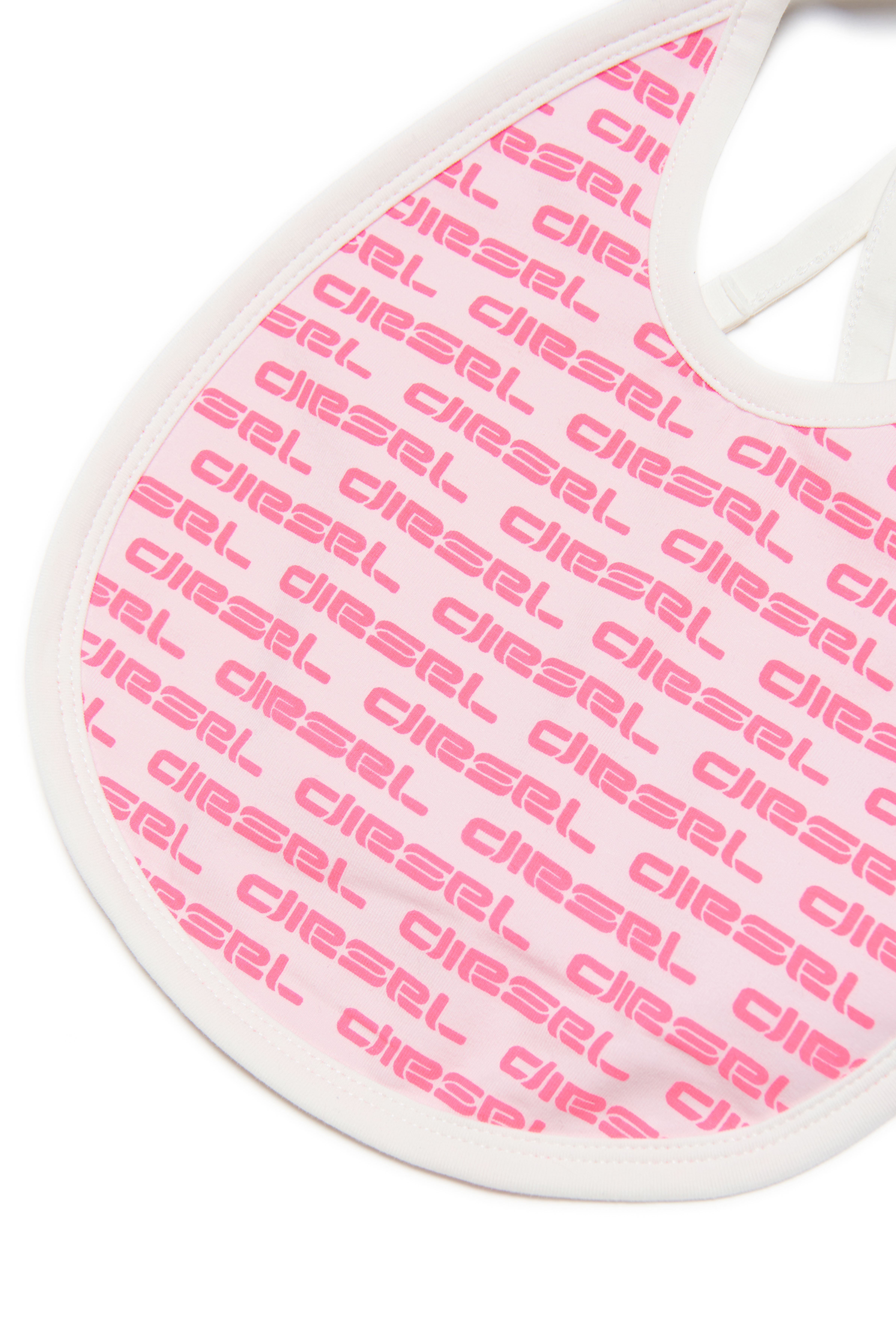 Diesel - VICITY-NB, Unisex's Bib with Diesel monogram print in Pink - 2