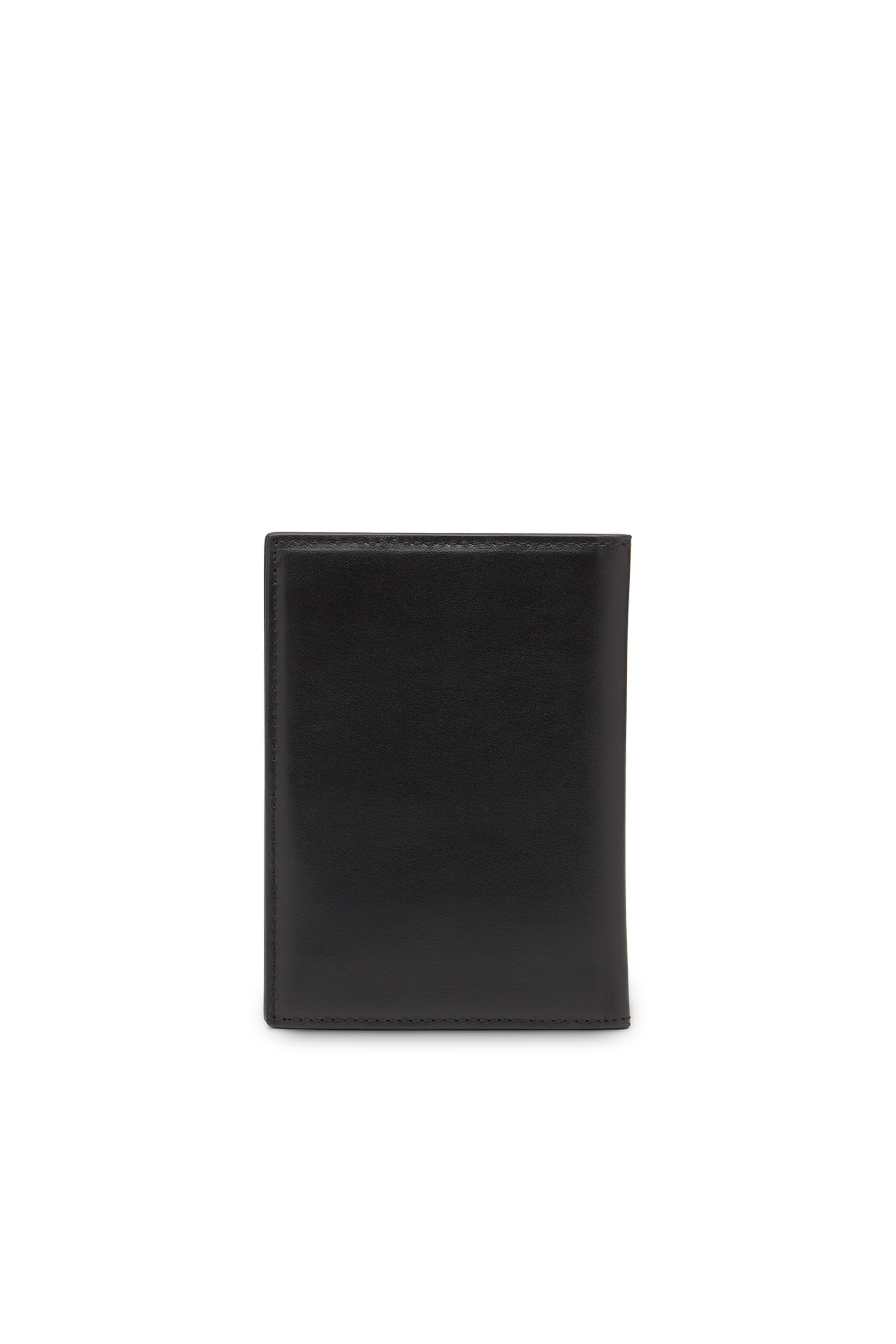 Diesel - PASCAL, Man's Passport holder in nappa leather in Black - 2