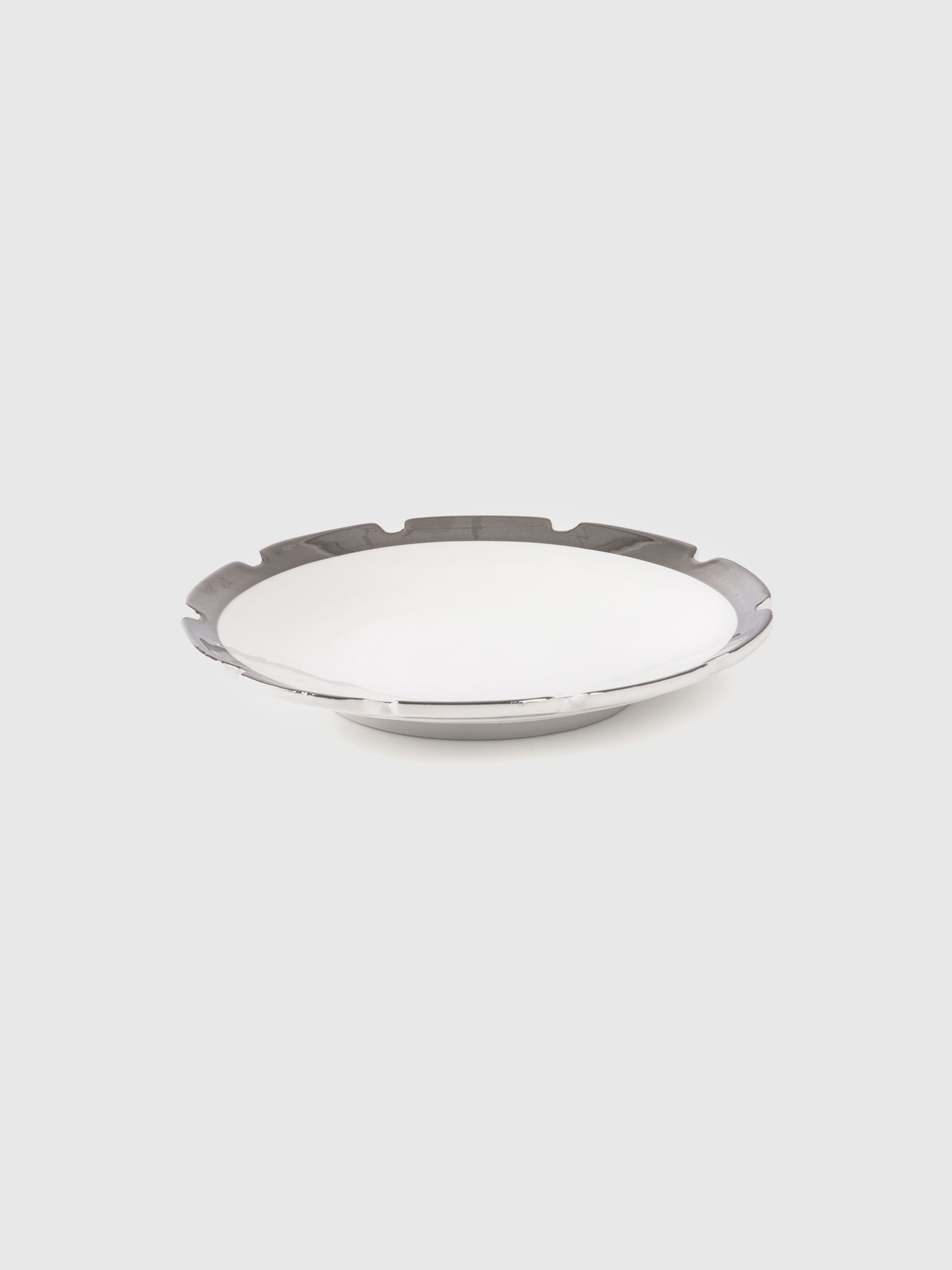 Diesel - 10985SIL MACHINE, Unisex's Porcelain dessert plate in White - 2