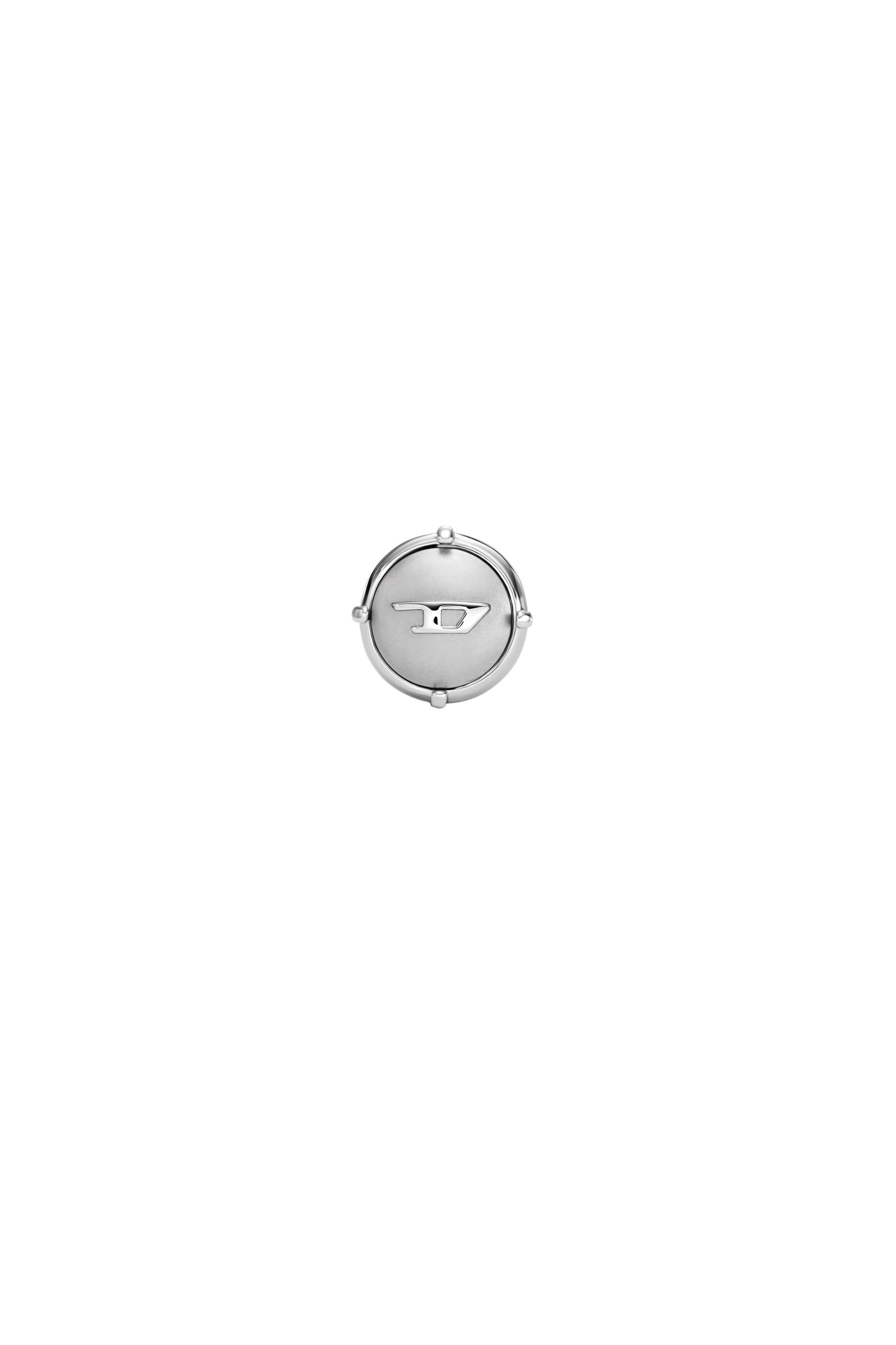 Diesel - DX1495, Unisex's Stainless steel stud earring in Silver - 2