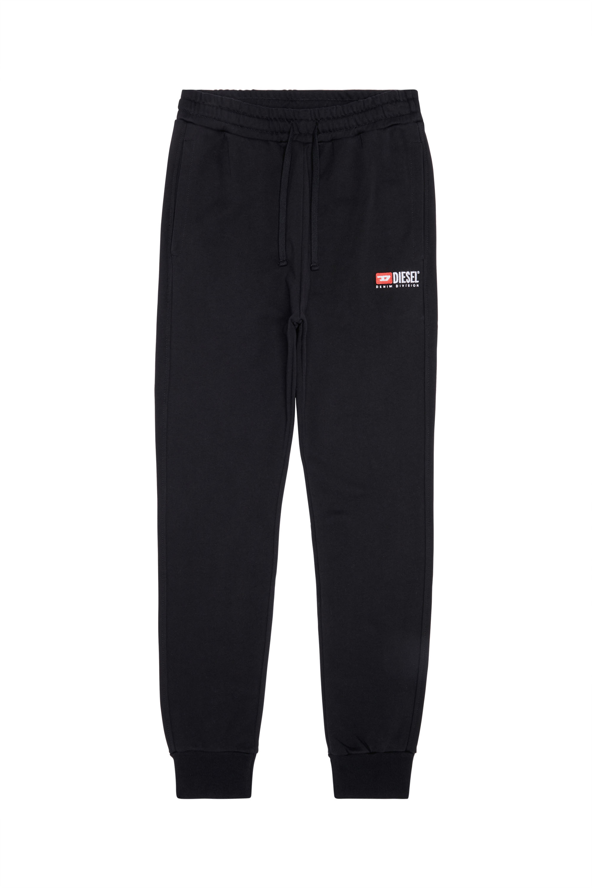 Diesel - P-TARY-DIV, Man's Sweatpants with logo embroidery in Black - 3