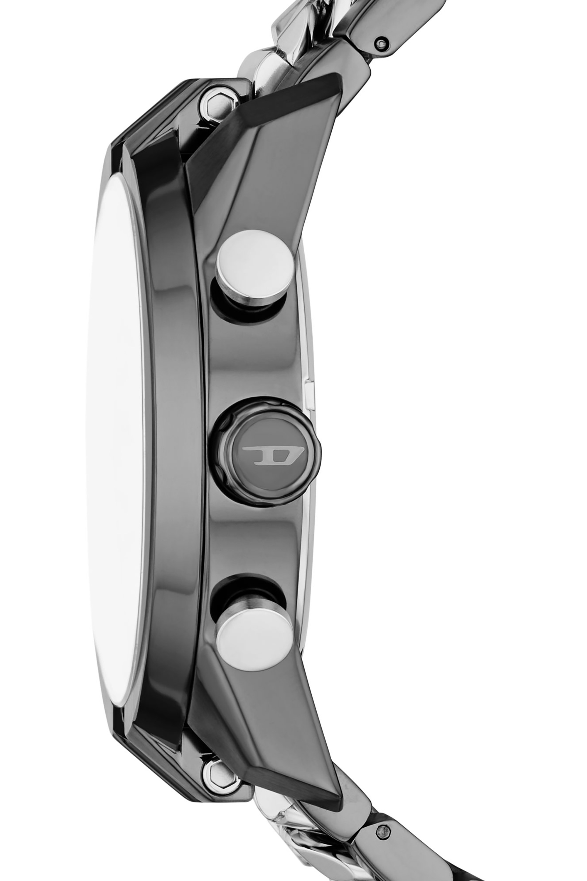 Diesel - DZ4630, Man's Split Stainless Steel Watch in Dark grey - 3