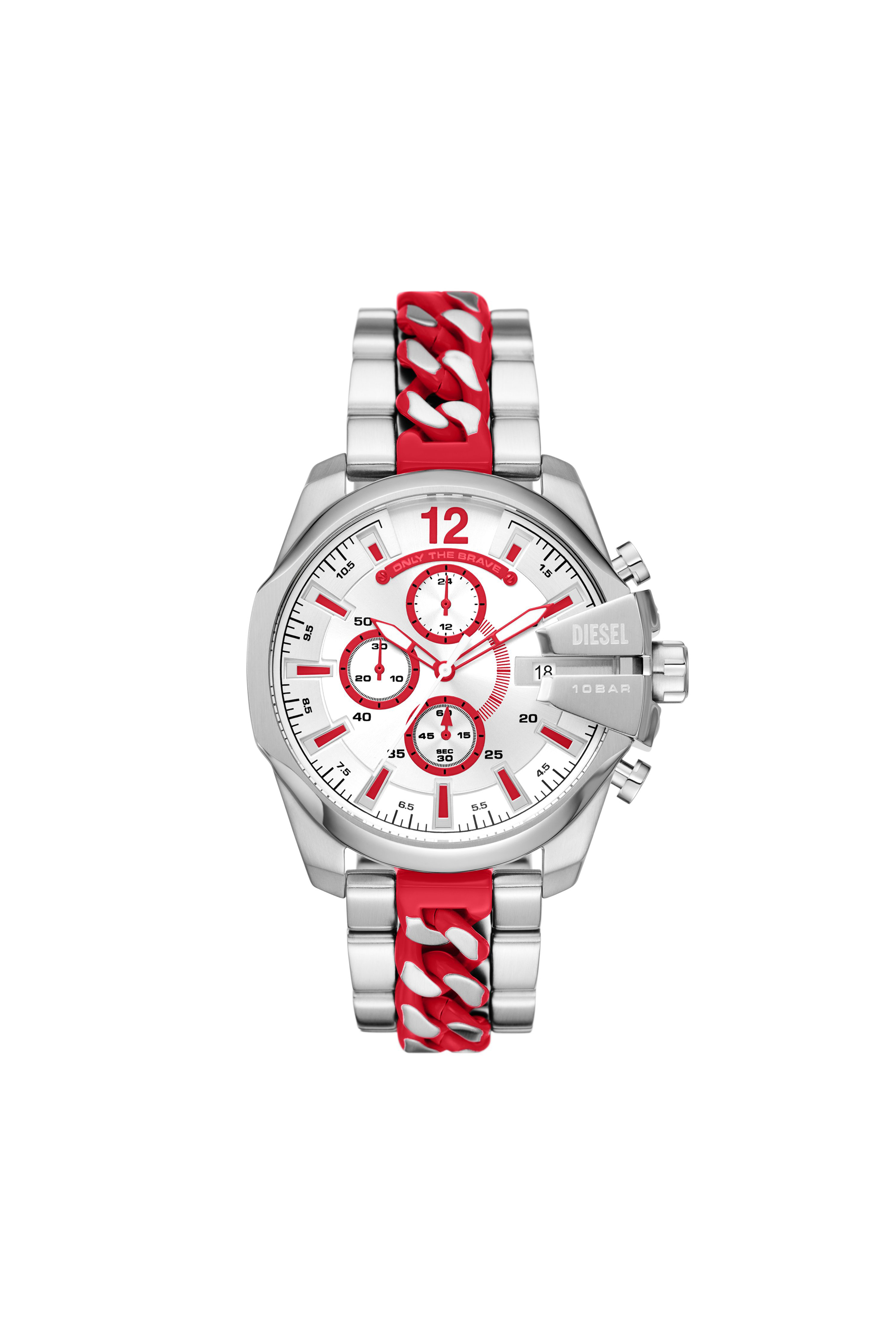 Diesel - DZ4628, Man's Limited Edition Baby Chief Stainless Steel Watch in Silver - 1
