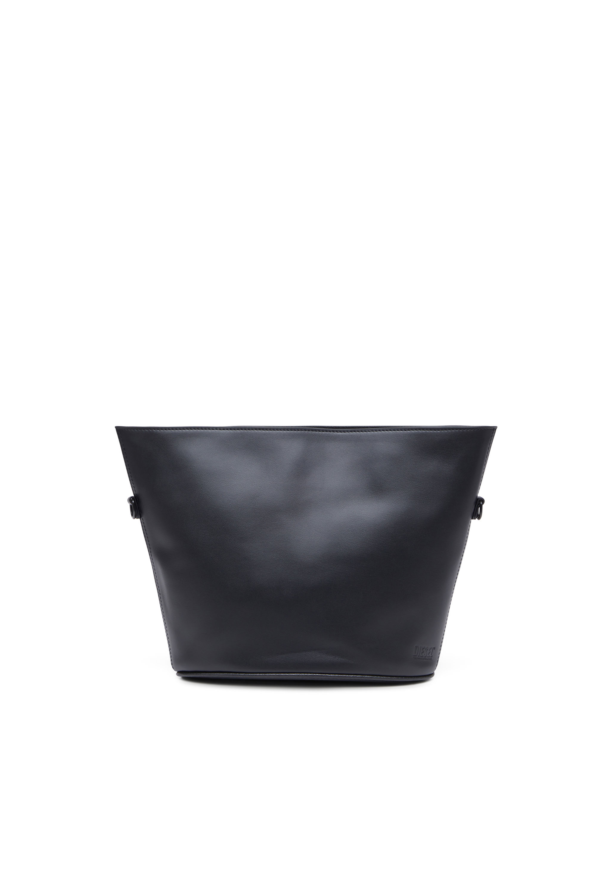 Diesel - ODD S X, Unisex's Odd S X - Leather crossbody with embossed D in Black - 1