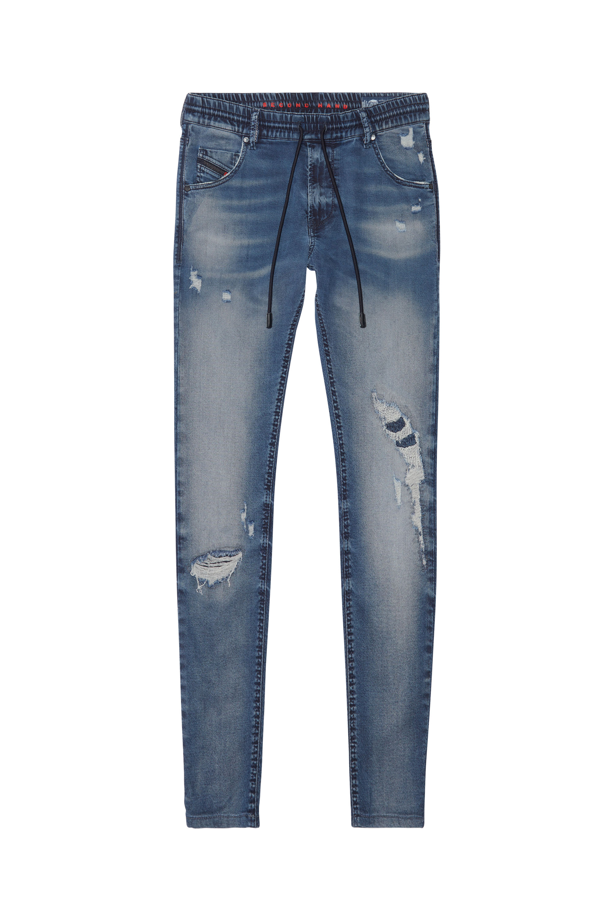 Diesel - KRAILEY JoggJeans®, Woman's Diesel Woman - Jeans Medium blue in Medium blue - 1