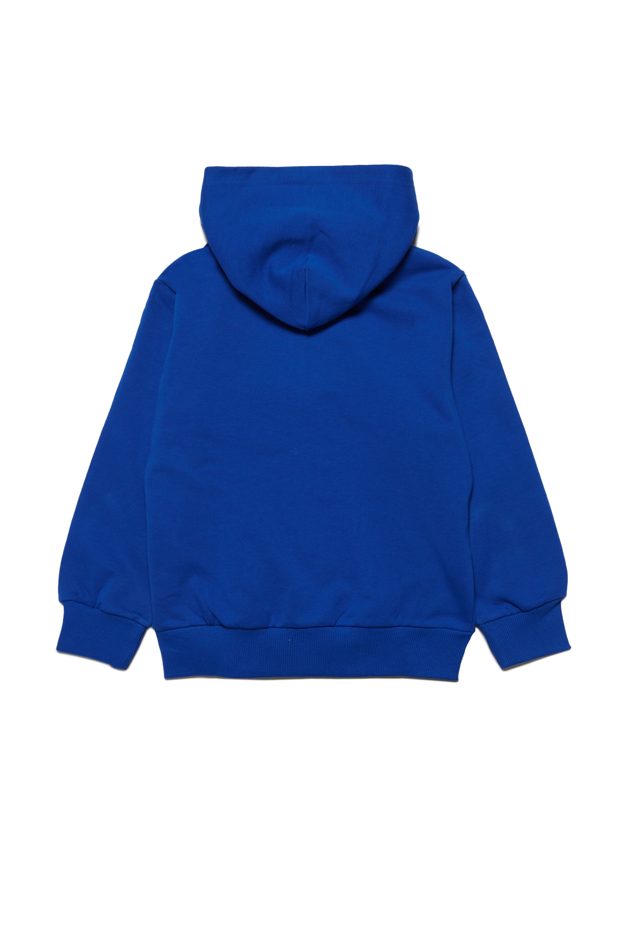 Diesel - LSTEPPIU DI OVER, Unisex's Zip-up hoodie with logo print in Blue - 2
