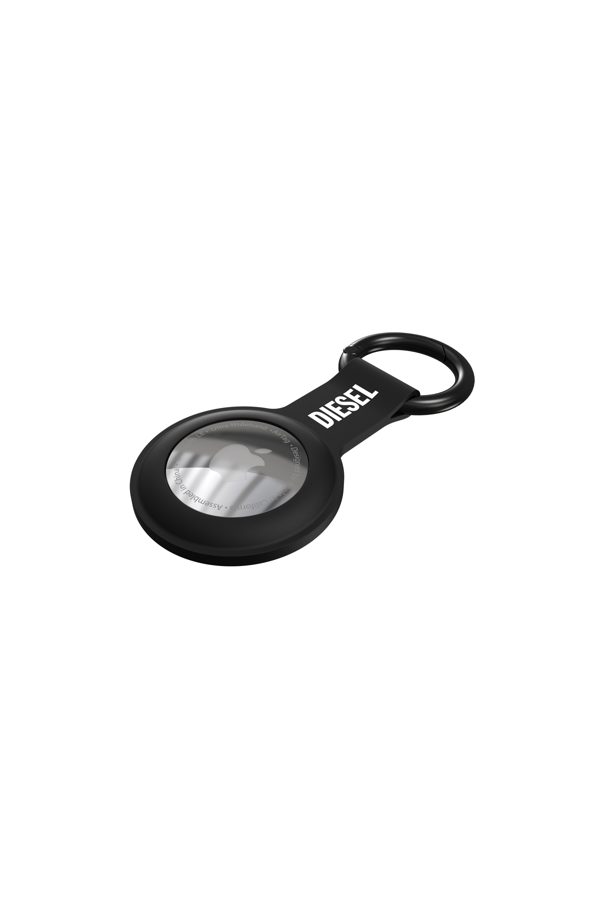 Diesel - 48315 SILICONE CASE, Unisex's Silicone Airtag in Black - 1