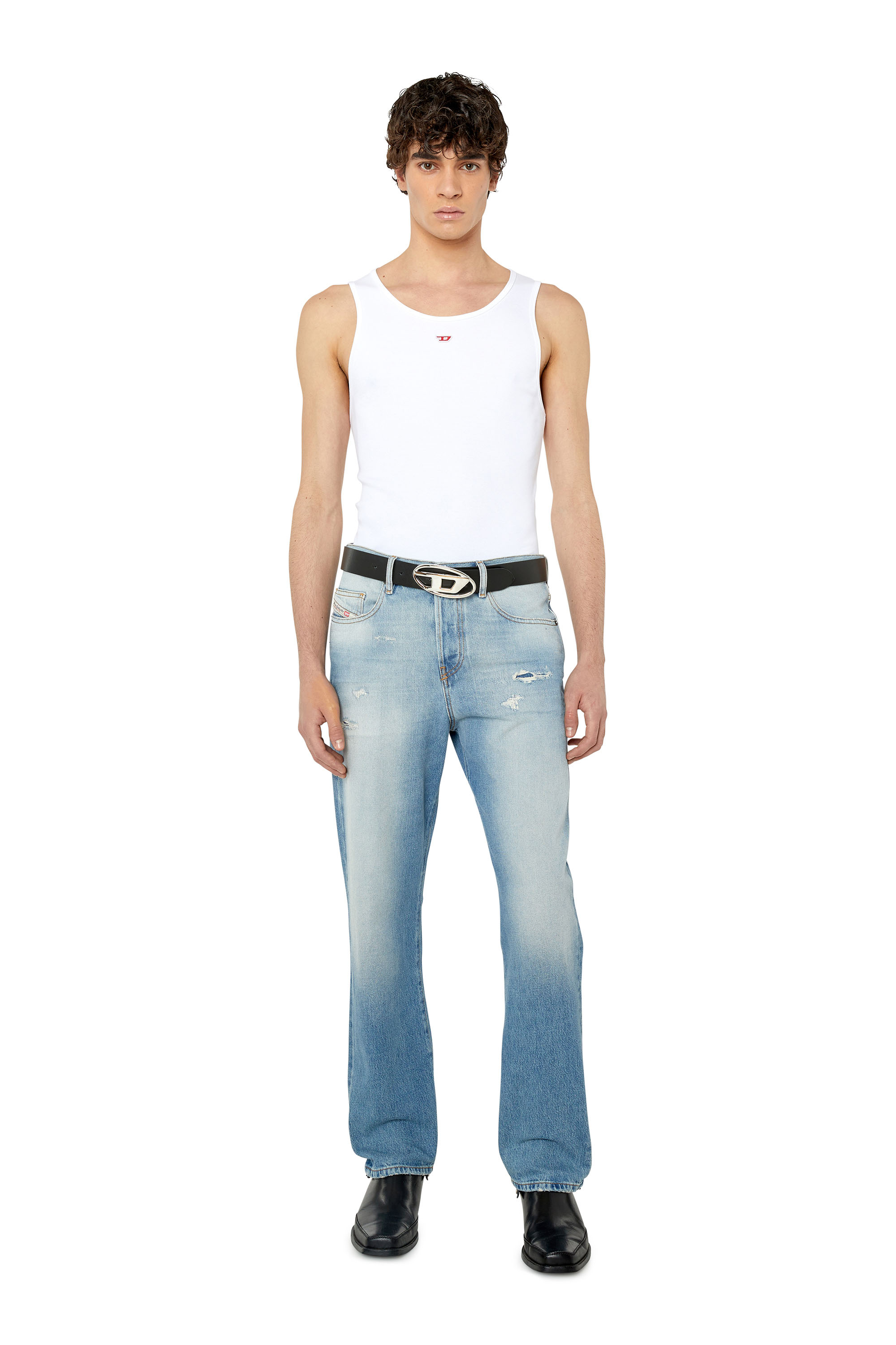 Diesel - Man's Straight Jeans 2020 D-Viker E9C15, Light Blue - 2