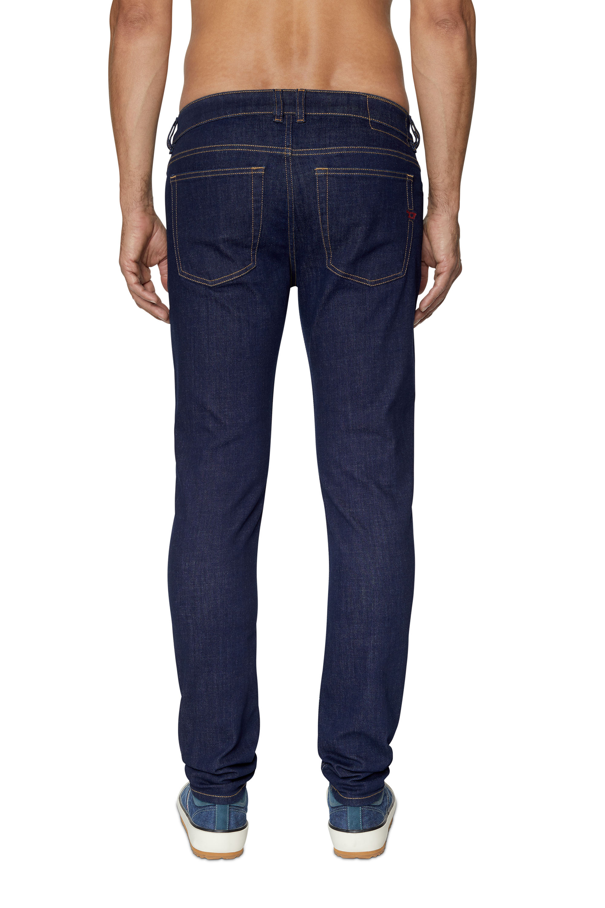 Diesel - Man's Skinny Jeans 1979 Sleenker Z9C17, Dark Blue - 4