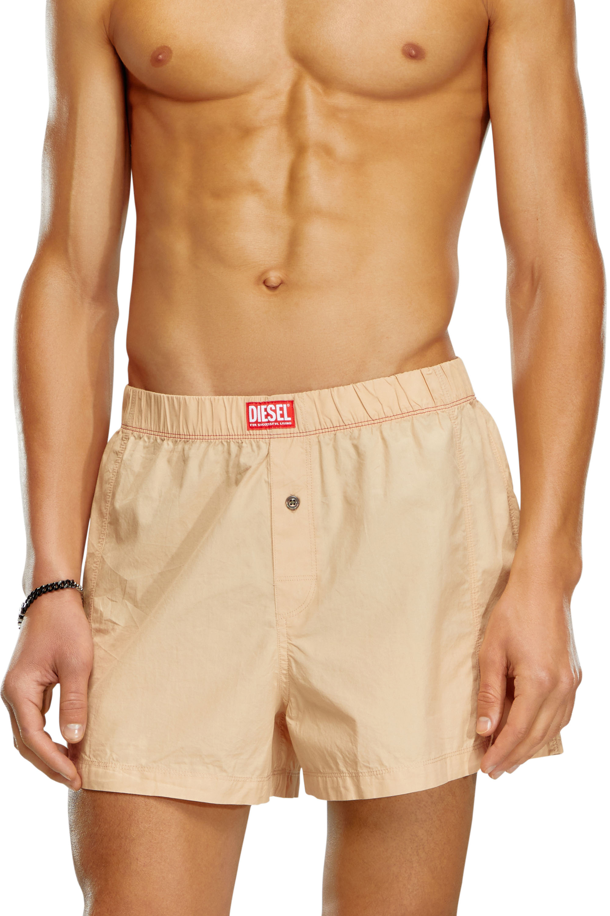 Diesel - UUBX-STARK, Unisex's Nude cotton boxers in Light Brown - 2