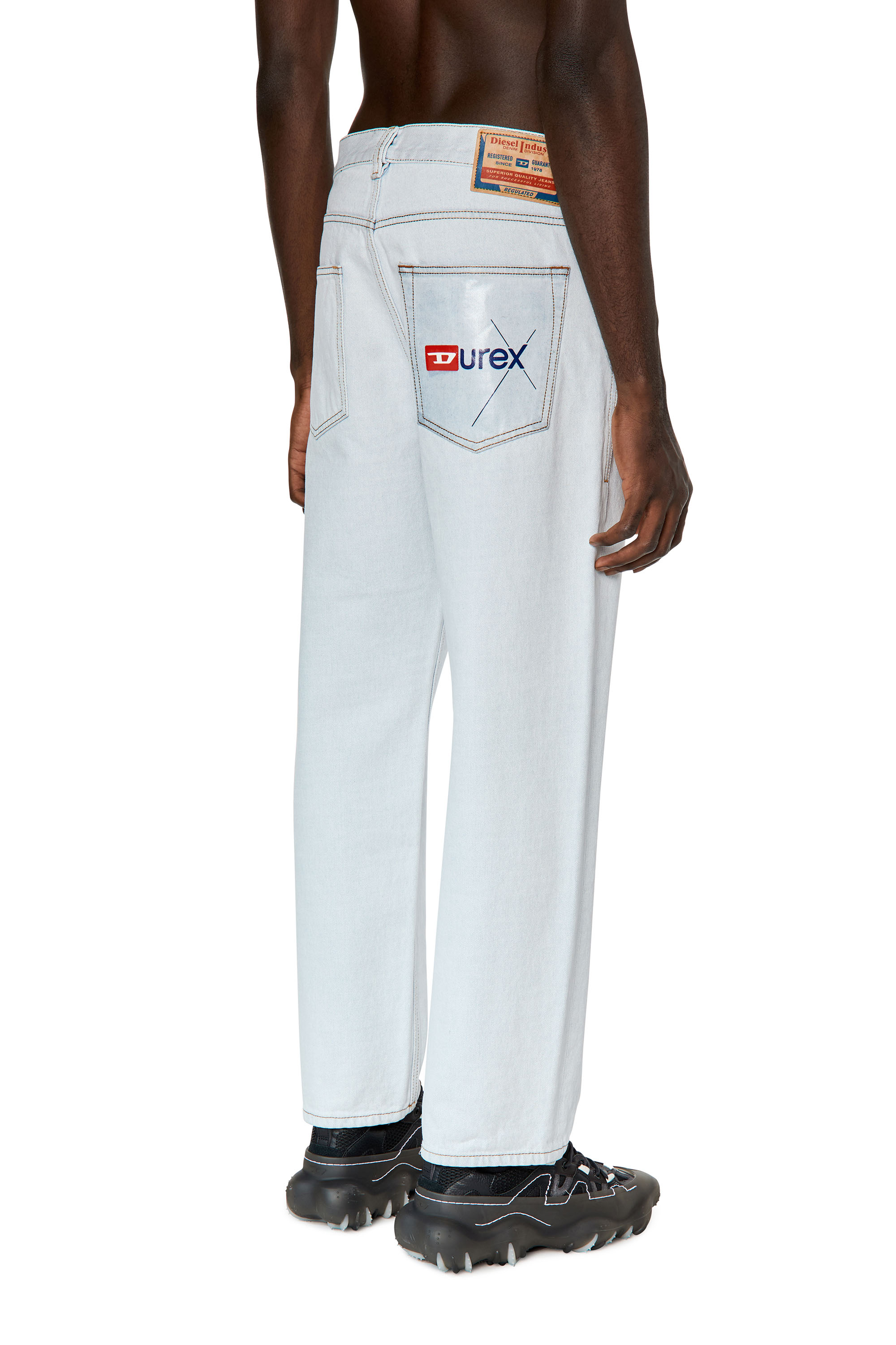 Diesel - Man's Straight Jeans 2010 D-Macs 0079Z, Light Blue - 4