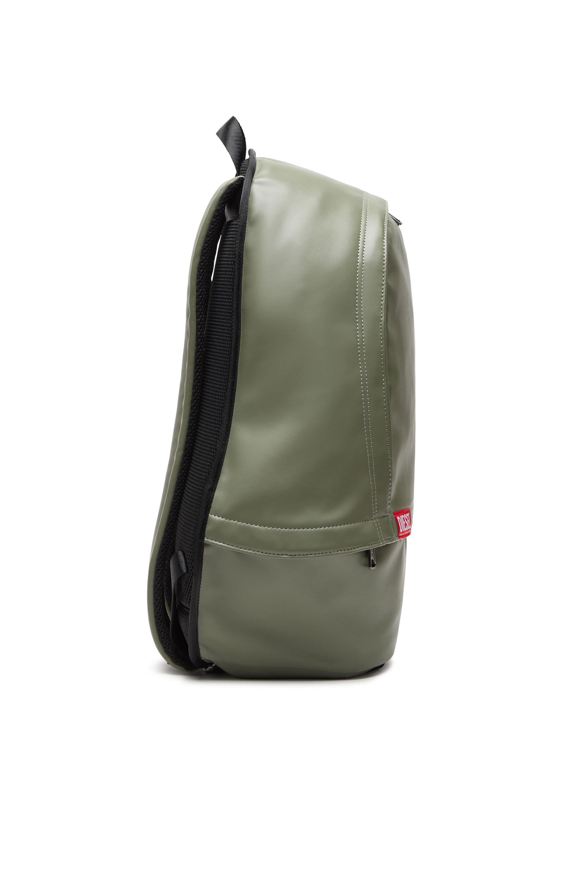 Diesel - RAVE BACKPACK, Man's Rave Backpack - Backpack in recycled materials in Military Green - 3