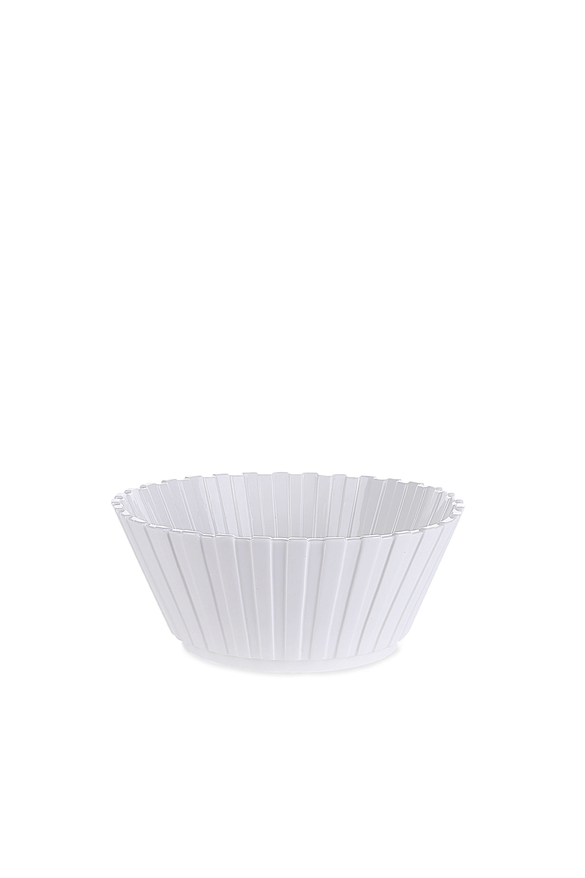 Diesel - 10916 MACHINE COLLEC, Unisex's Big porcelain salad bowl in White - 1
