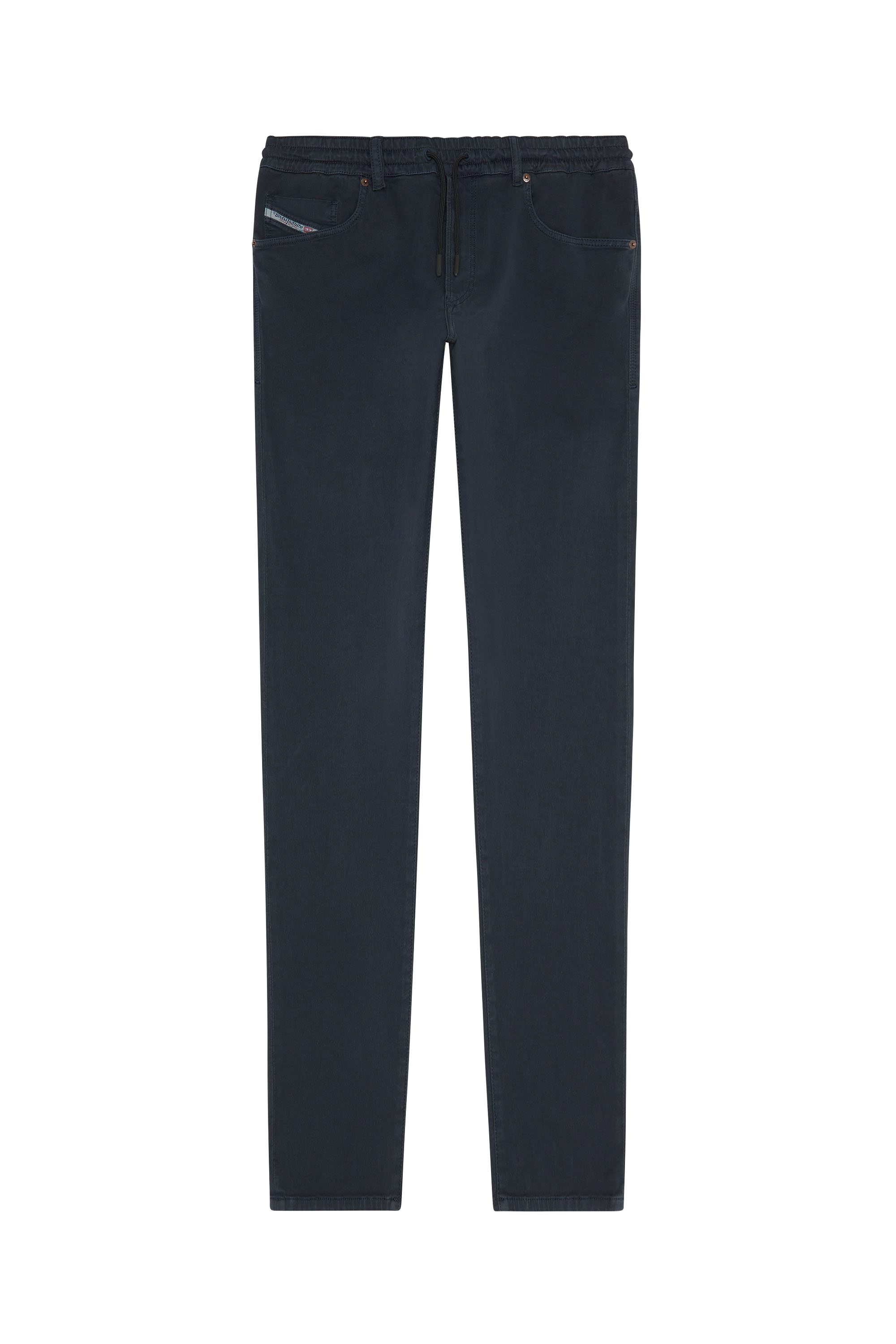 Diesel - Tapered 2030 D-Krooley Joggjeans® 068DY, Man's Tapered 2030 D-Krooley Joggjeans® in Blue - 3