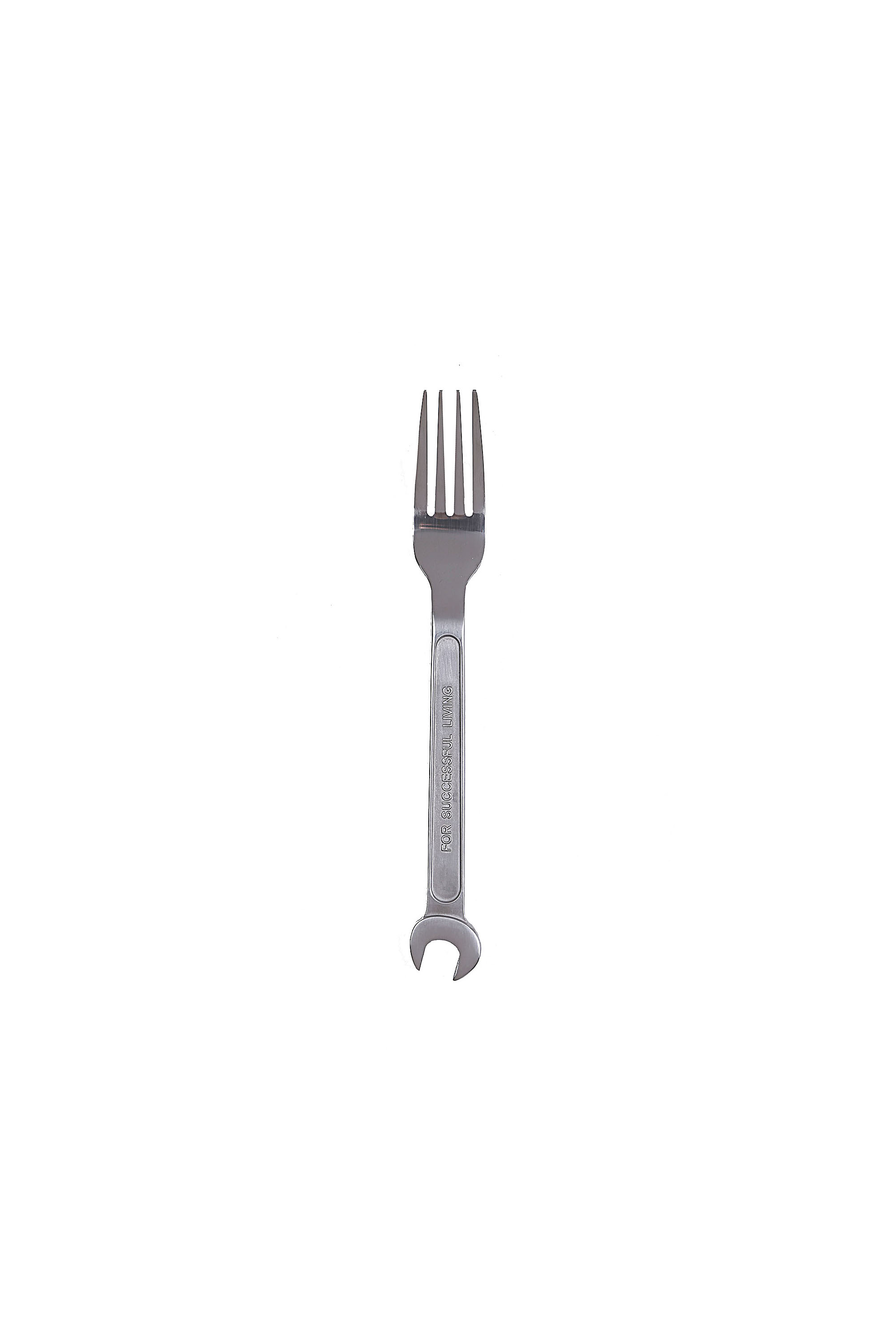 Diesel - 10958 DIY COLLECTION, Unisex's Table fork in Silver - 1