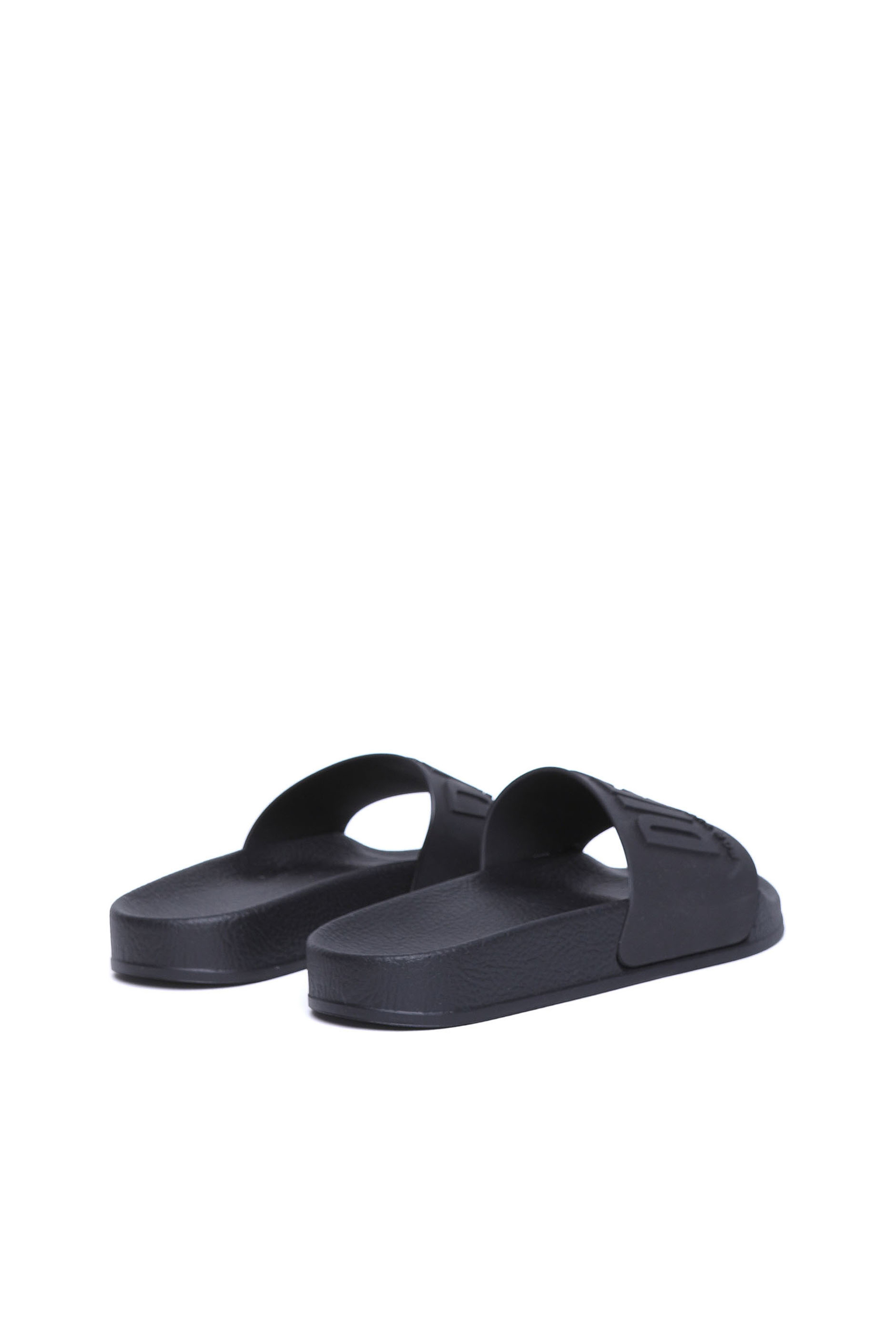 Diesel - SA-MAYEMI CC, Unisex's Pool slides with embossed logo in Black - 3