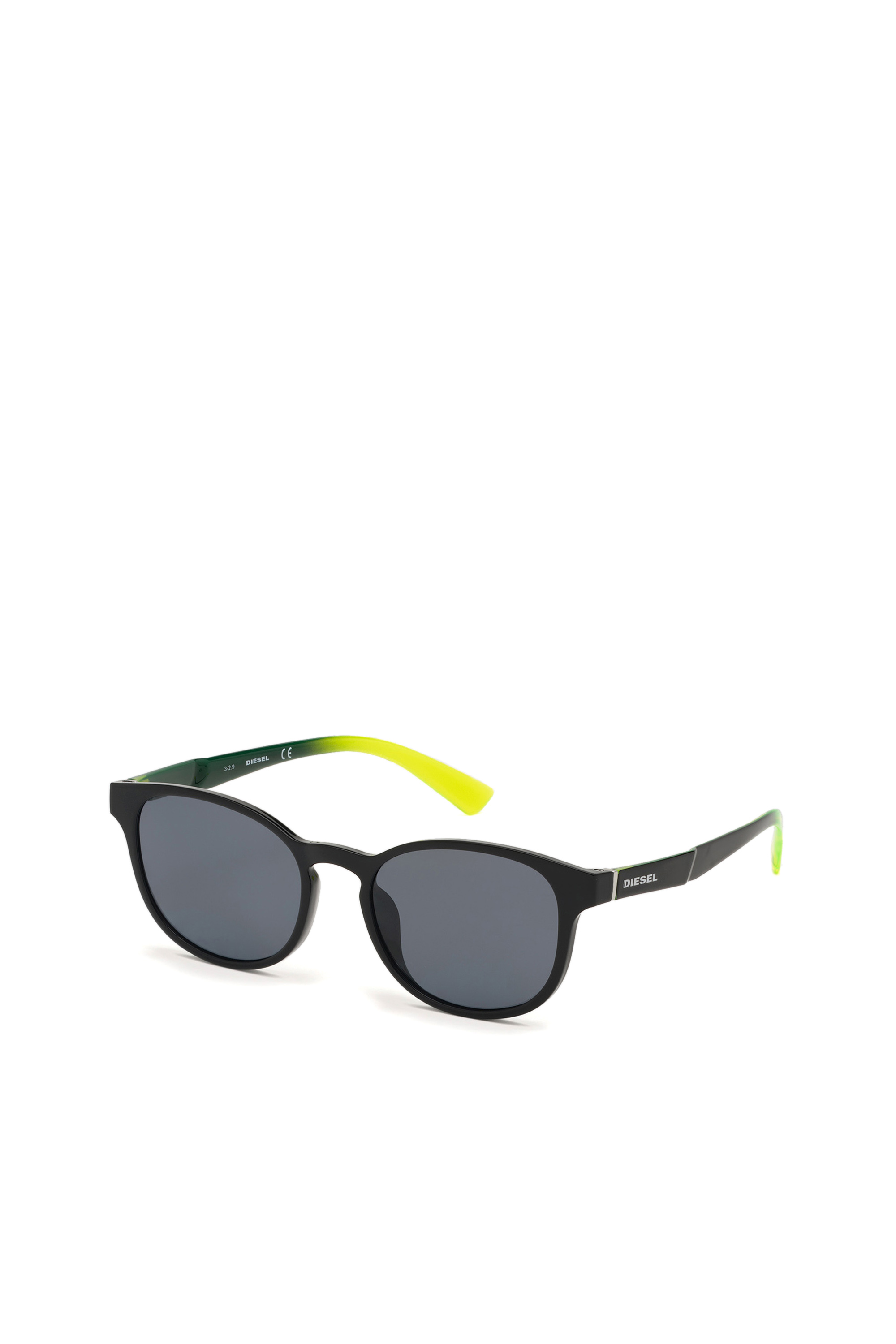 Diesel - DL0328, Unisex's Unisex glasses with polarized lenses in Black/Yellow - 3