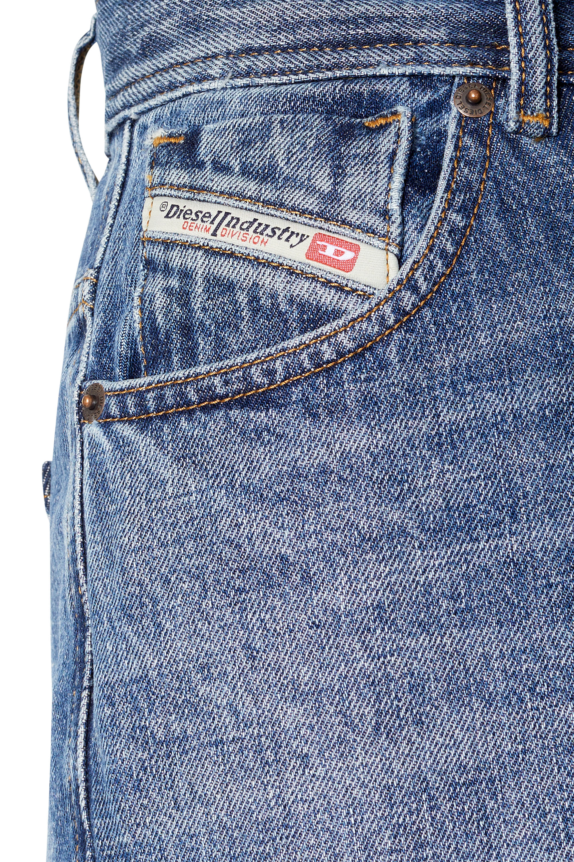Diesel - Straight Jeans 1956 D-Tulip 007C2, Woman's Straight Jeans - 1956 D-Tulip in Medium blue - 4