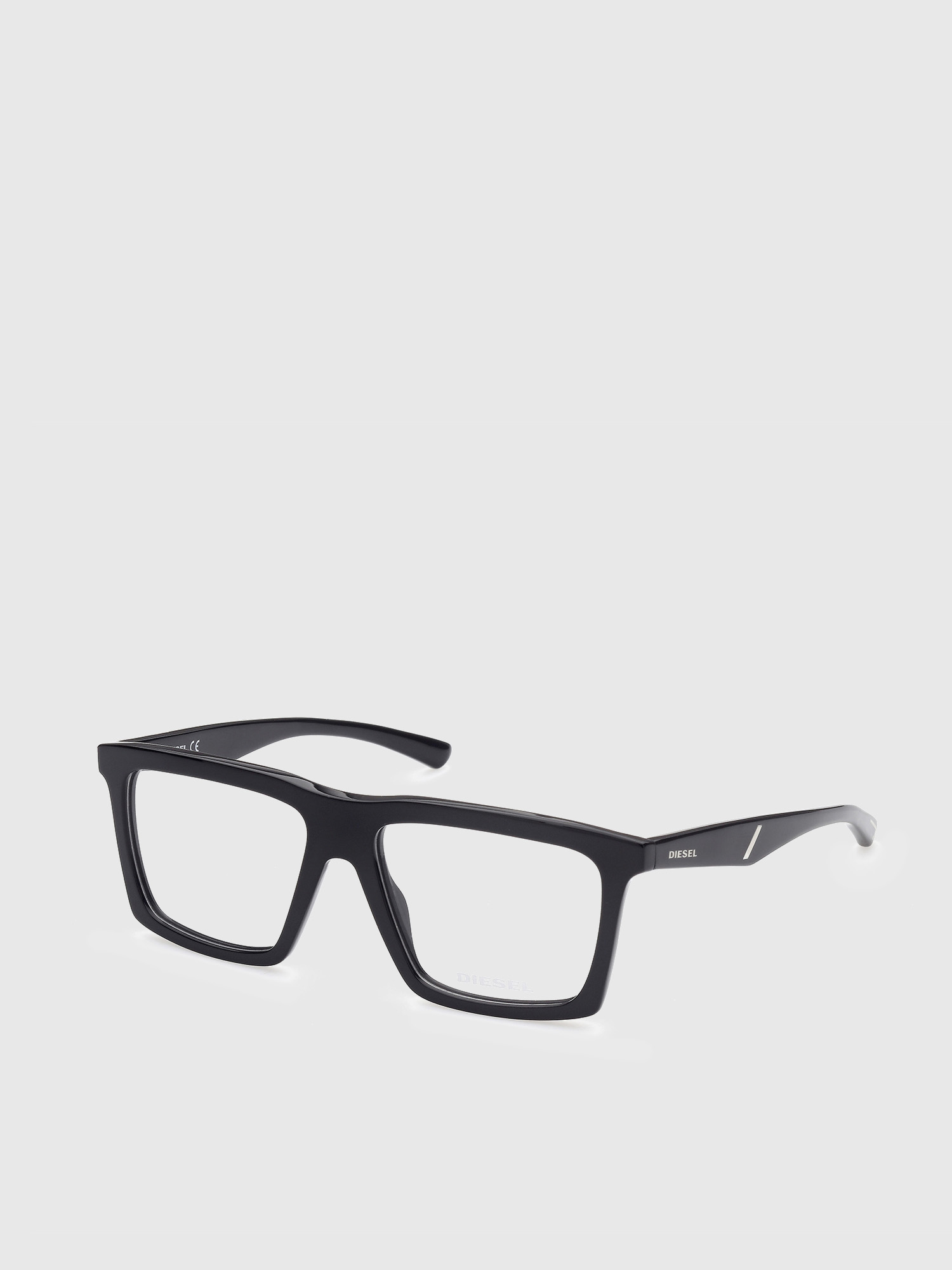 Diesel - DL5399, Man's Optical glasses with rectangular shape in Black - 2