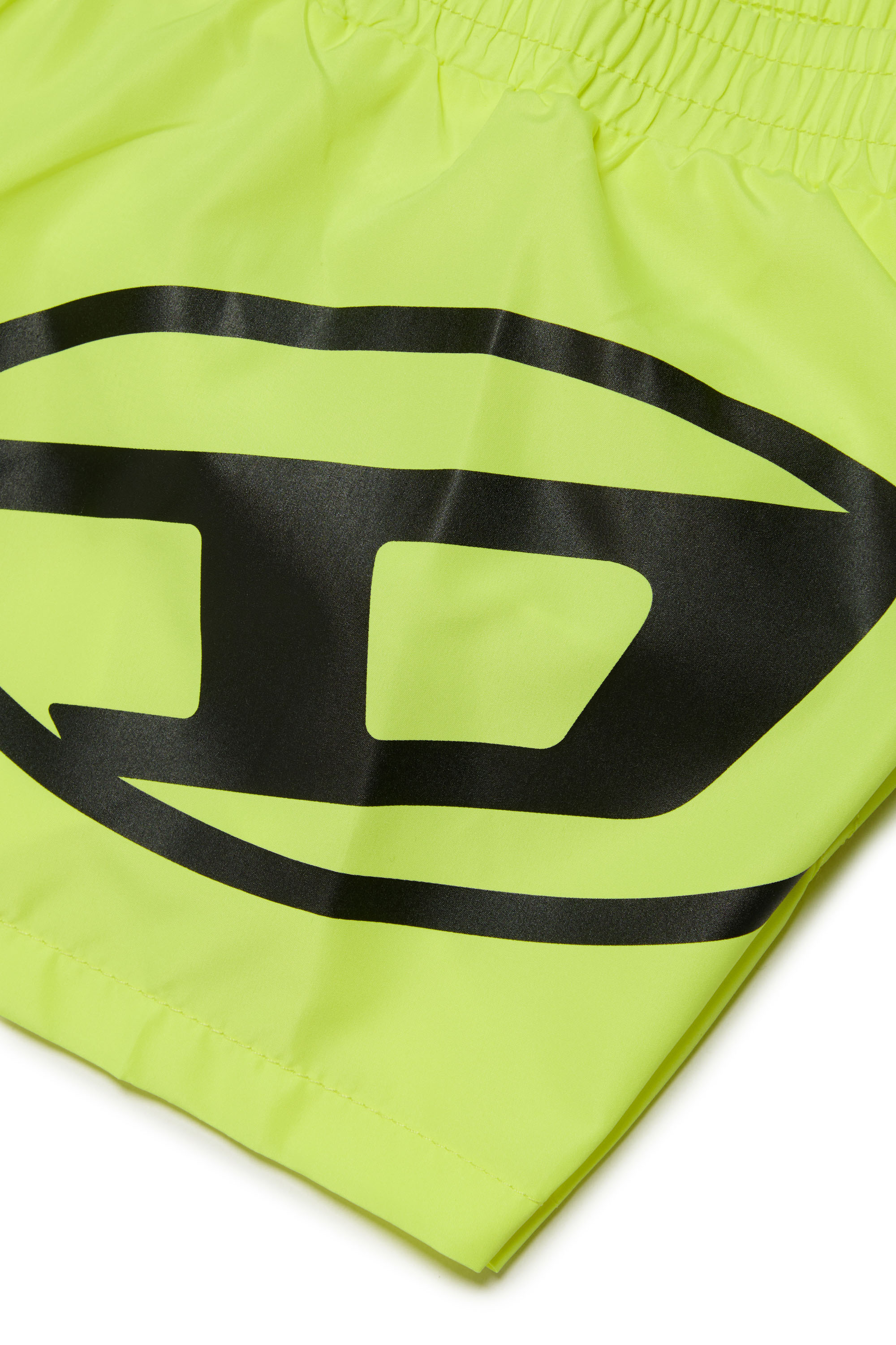 Diesel - MRULB, Man's Swim shorts with Oval D logo in Yellow - 4