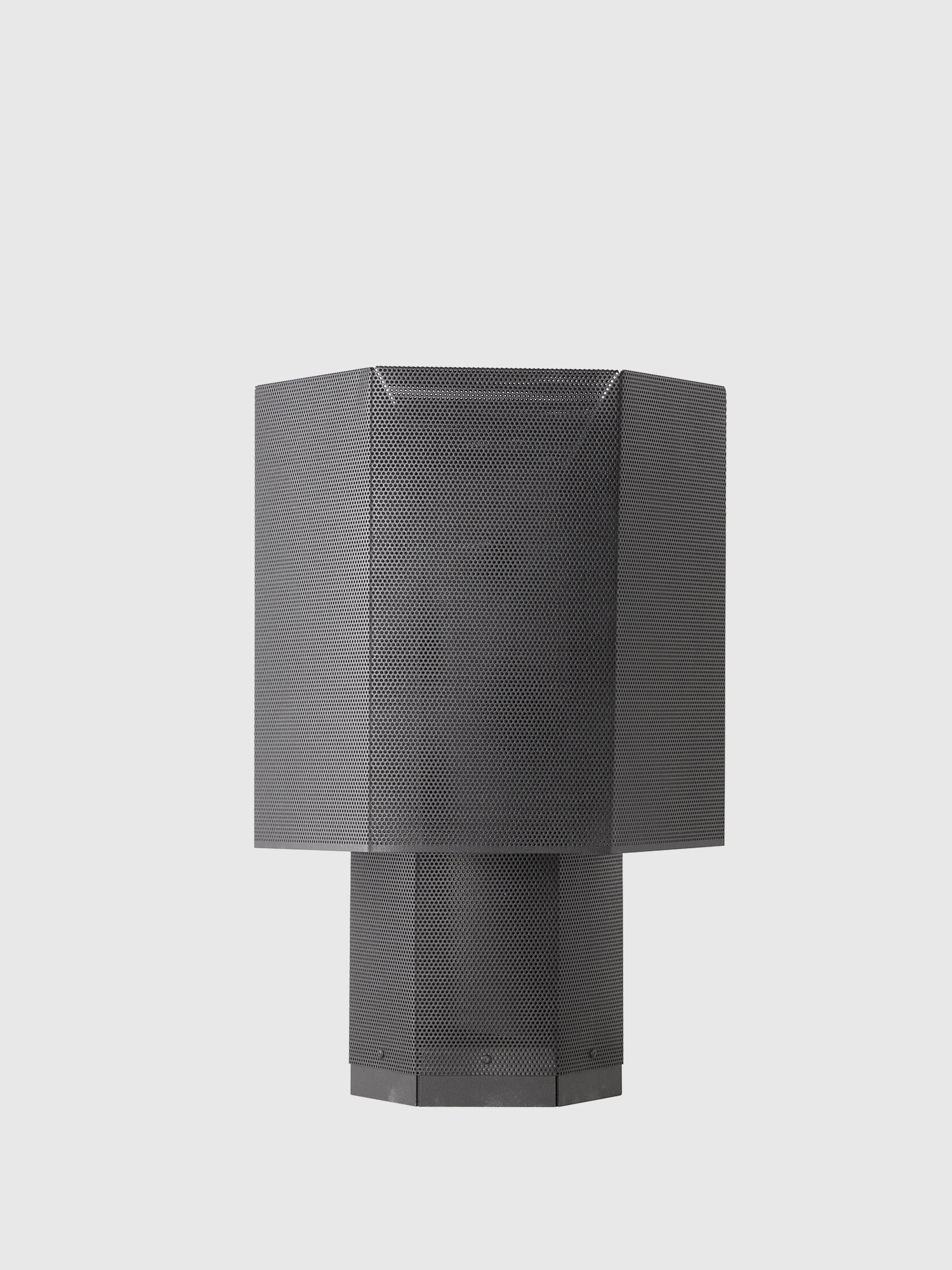 Diesel - HEXX TAVOLO, Unisex's Hexagonal black lighting in Anthracite - 1